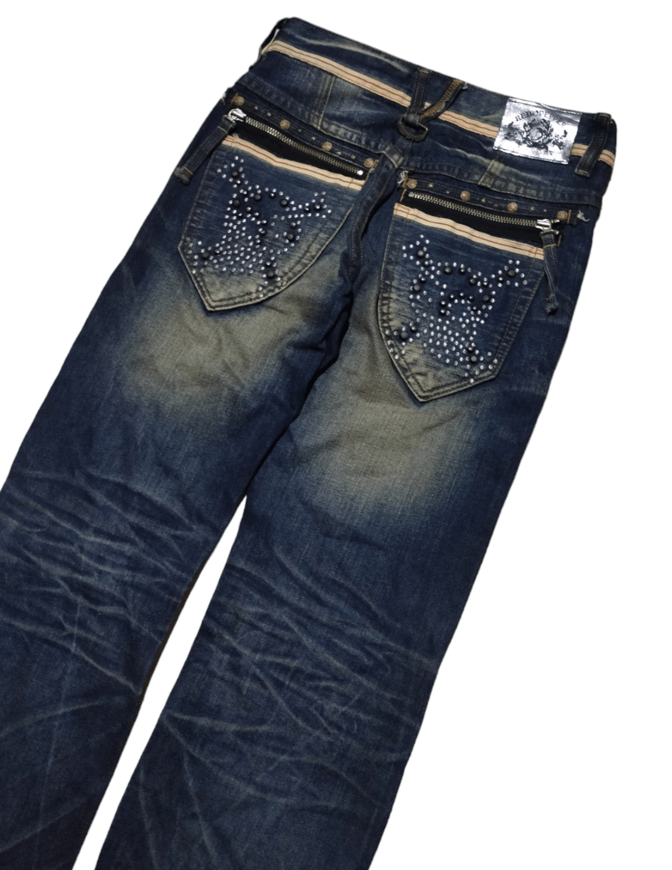 KMRii Red Pepper wash whisker Denim Size US 31 - 4 Thumbnail