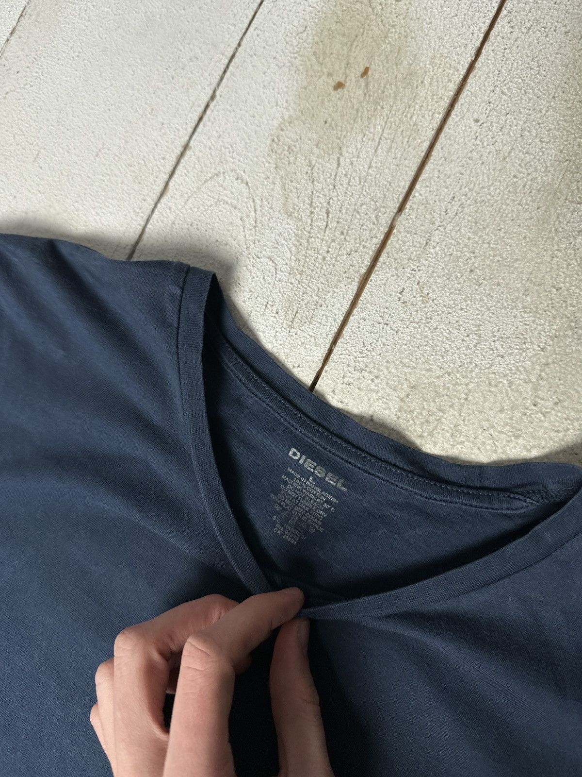 Diesel 🚨DIESEL AVANT GARDE ARCHIVE VINTAGE BIG LOGO T-SHIRT Y2K TEE Size US L / EU 52-54 / 3 - 6 Thumbnail