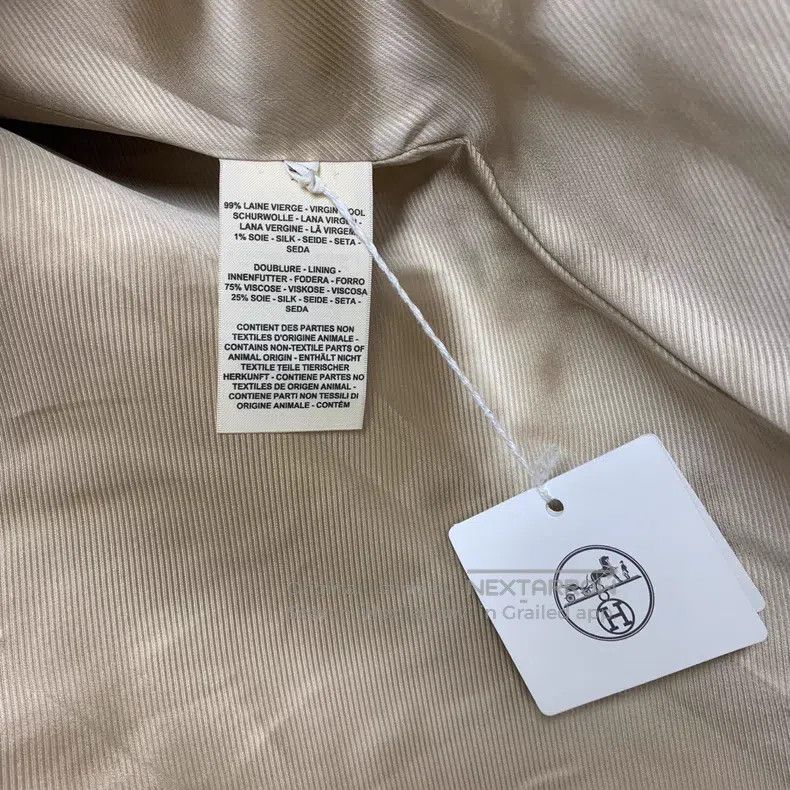 Hermes Hermes Striped Wool Coat Size XS / US 0-2 / IT 36-38 - 4 Thumbnail