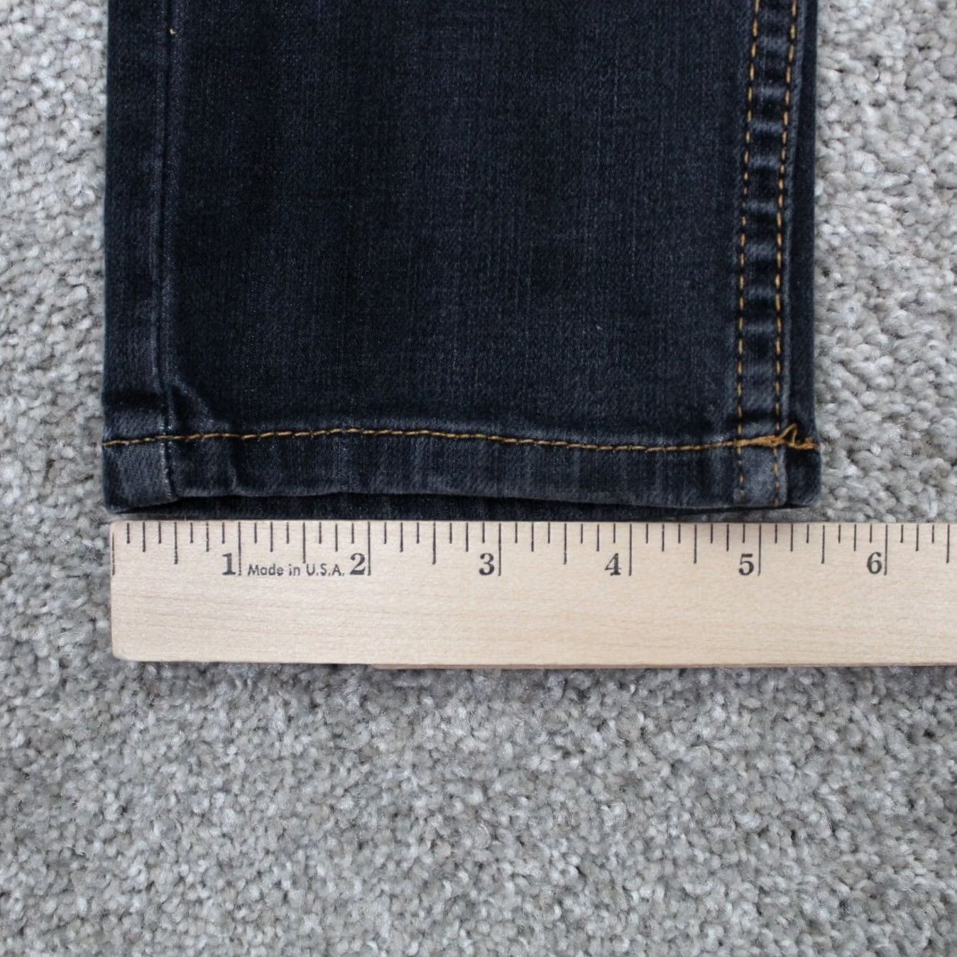 Levi's Levi's 510 Jeans Womens 12 Regular Black Skinny 5-Pocket Denim Stretch Polyester Shaping City College Mens Womens Girls Size 34" / US 12 / IT 48 - 5 Thumbnail