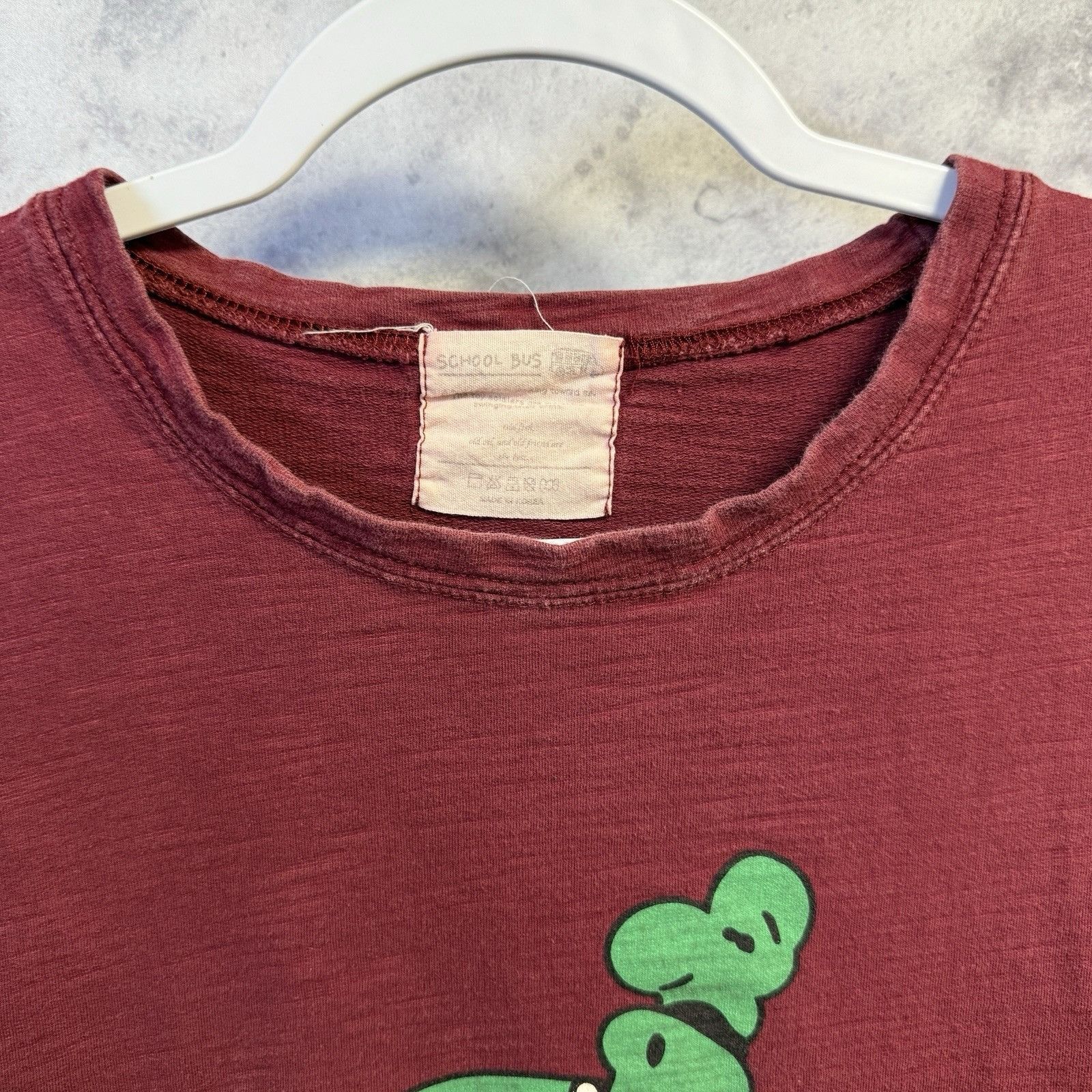 Vintage Vintage Goofy T Shirt Adult XL 24x24 Marron Red Disney Schoo Size US XL / EU 56 / 4 - 4 Thumbnail