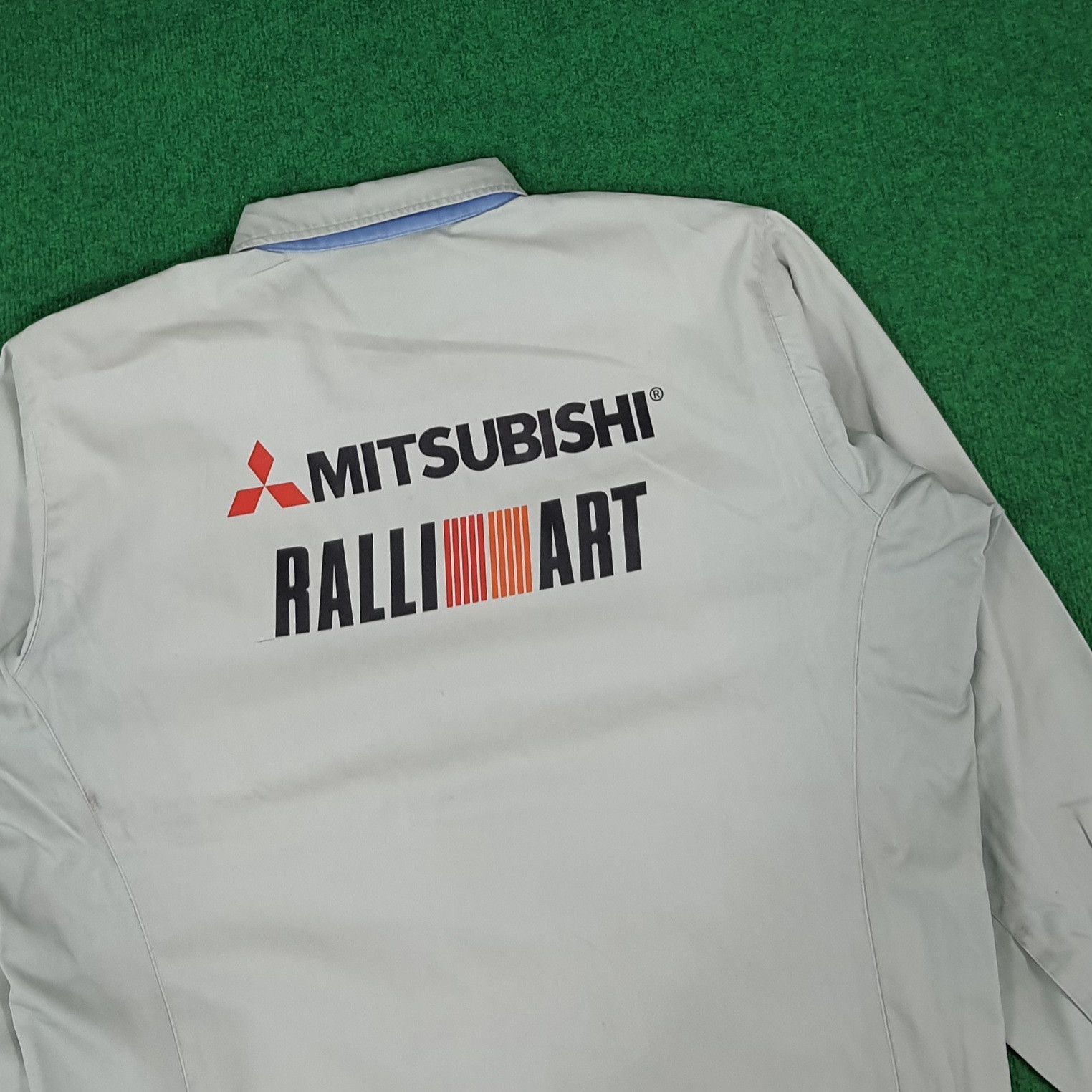 Japanese Brand × Vintage Vintage Mitsubishi Ralli Art Japan Racing Motorsports Jacket Size US XL / EU 56 / 4 - 2 Thumbnail