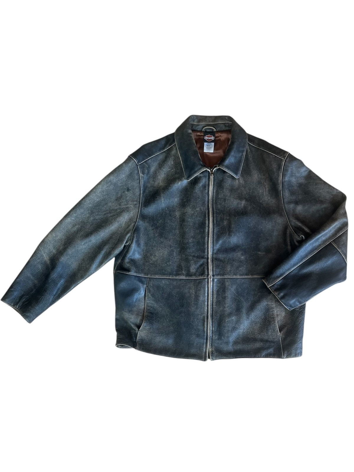 Harley Davidson Harley Davidson Leather Jacket Size US XL / EU 56 / 4 - 3 Thumbnail