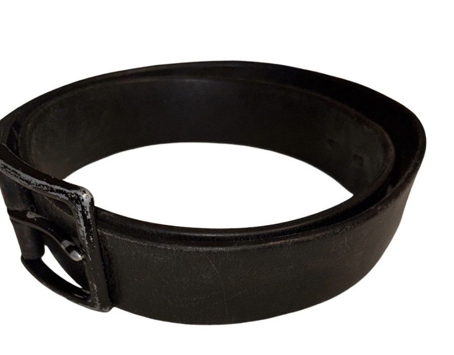 Vintage Vintage Genuine Leather Classic Denim Belt Size 32 - 4 Thumbnail
