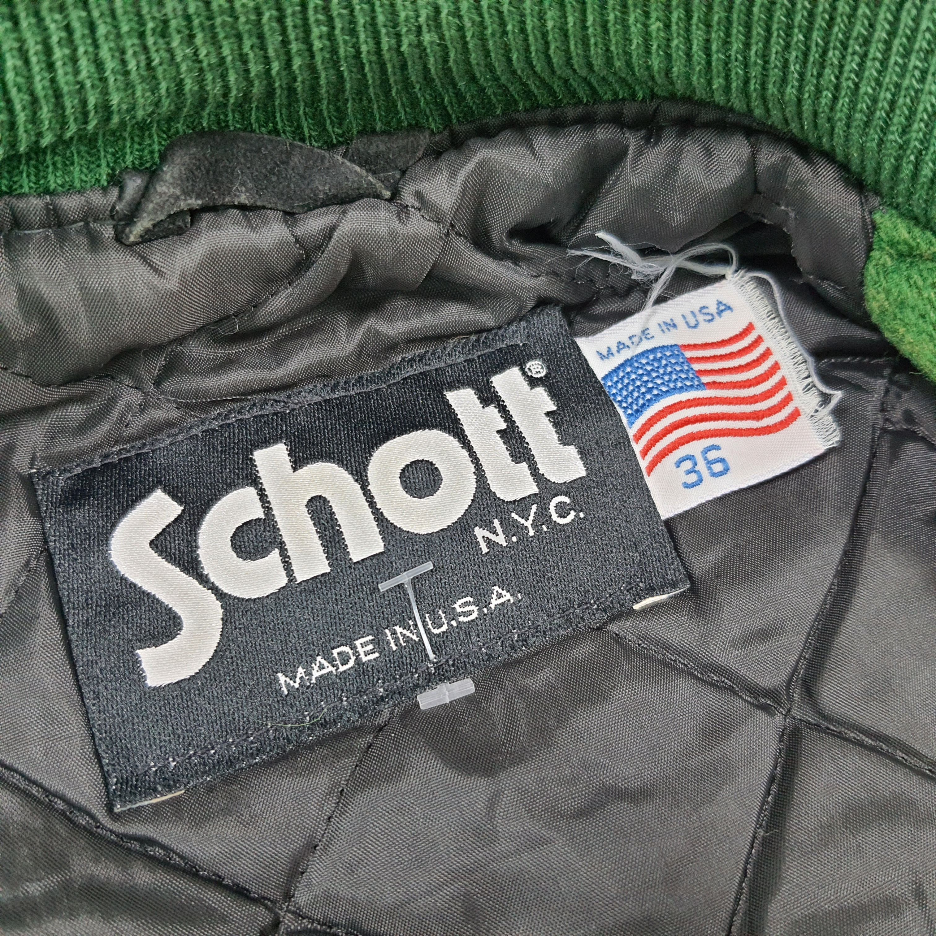 Schott Vintage Schott NYC Varsity Letterman Bomber Jacket C292N18 Size US M / EU 48-50 / 2 - 5 Thumbnail