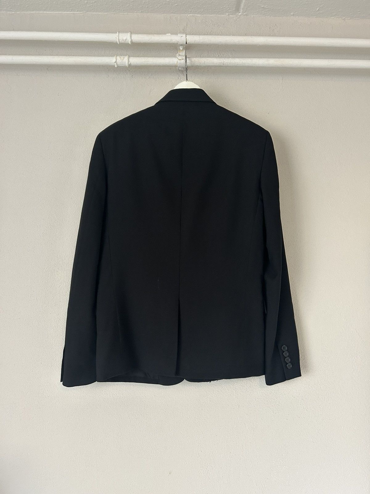 Saint Laurent Paris Black Wool Blazer Size US M / EU 48-50 / 2 - 10 Thumbnail