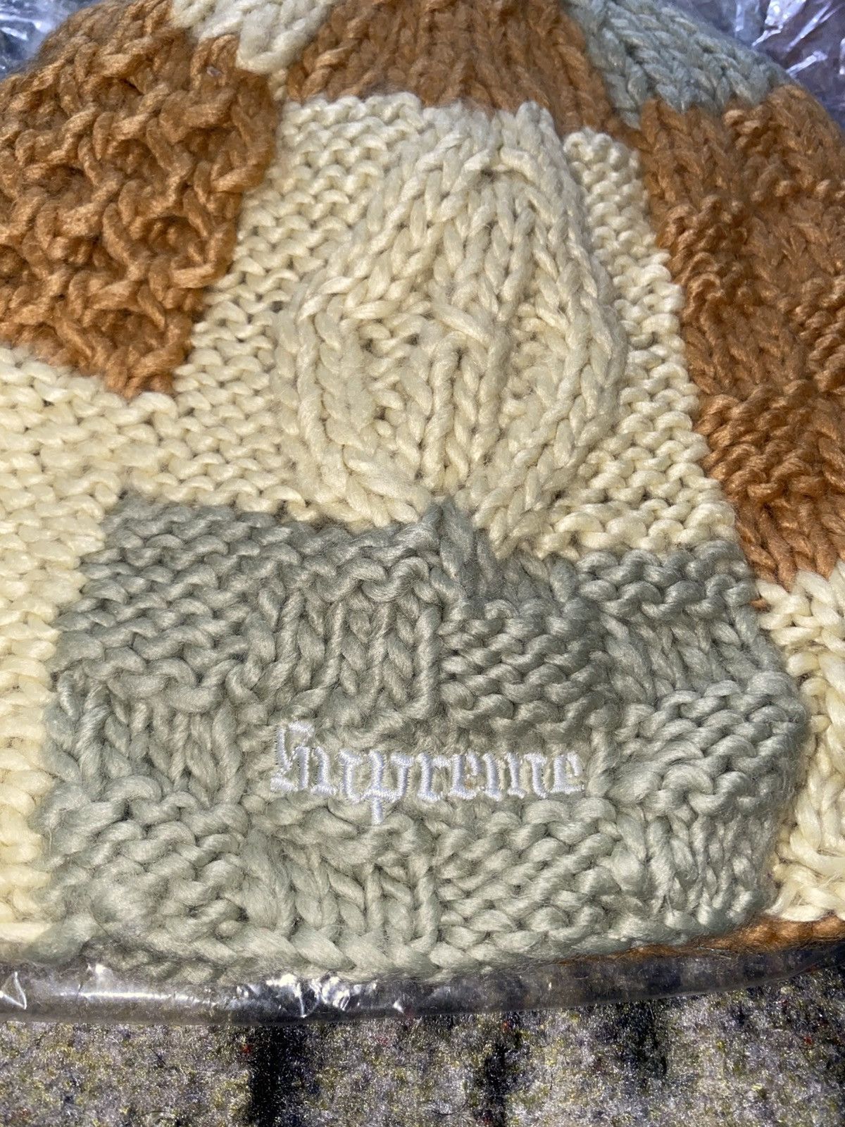 Supreme Supreme Block Knit Beanie Size ONE SIZE - 3 Thumbnail