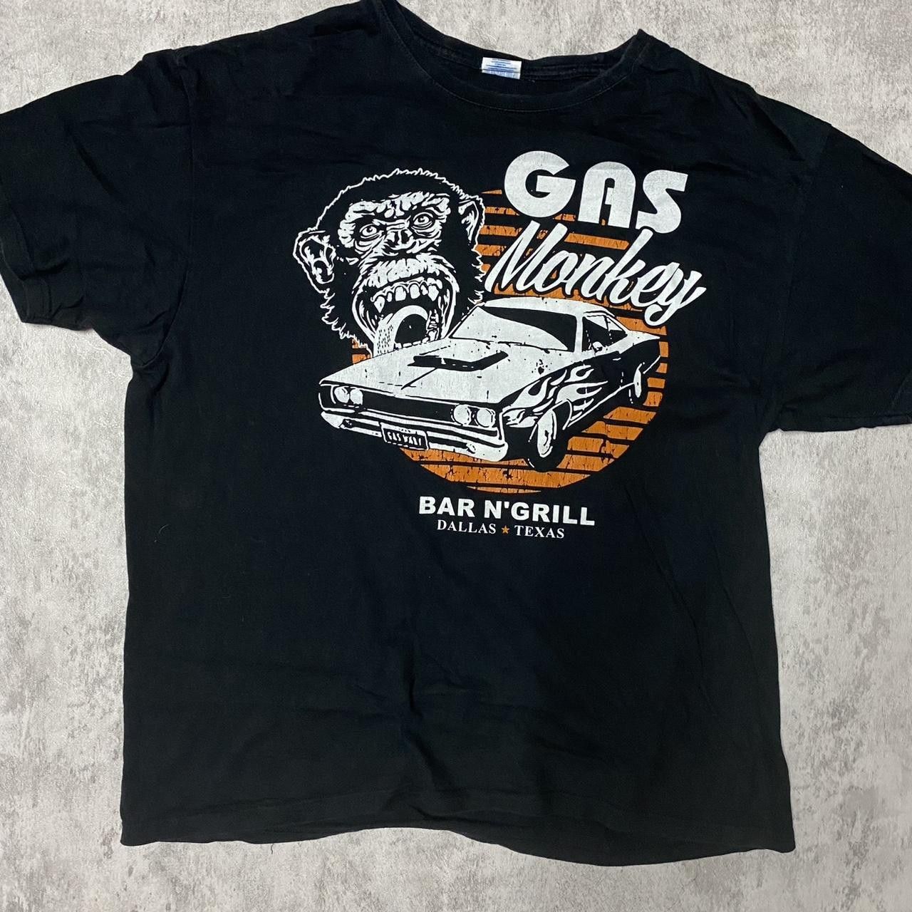 Other Black and orange Gas Monkey bar shirt #bikerstyle Size US XL / EU 56 / 4 - 1 Thumbnail