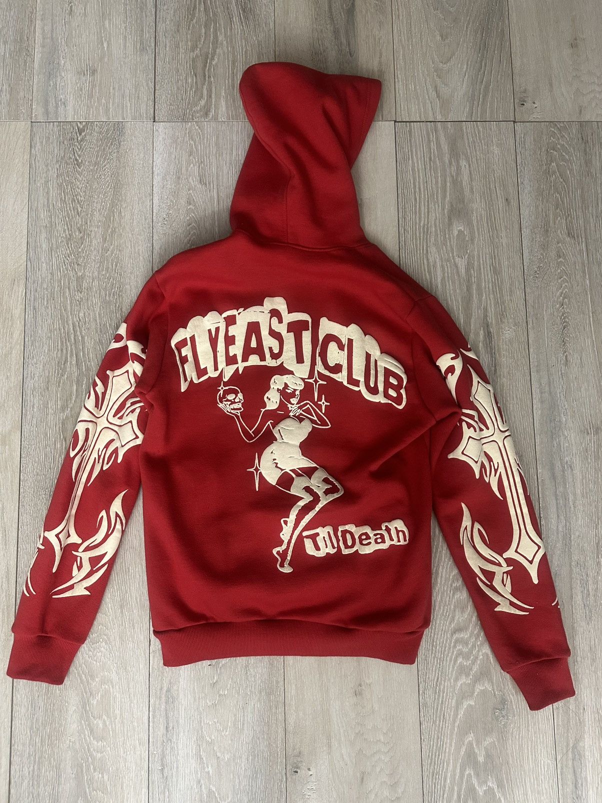 Vintage Fly East Apparel Hoodie Size US M / EU 48-50 / 2 - 2 Thumbnail