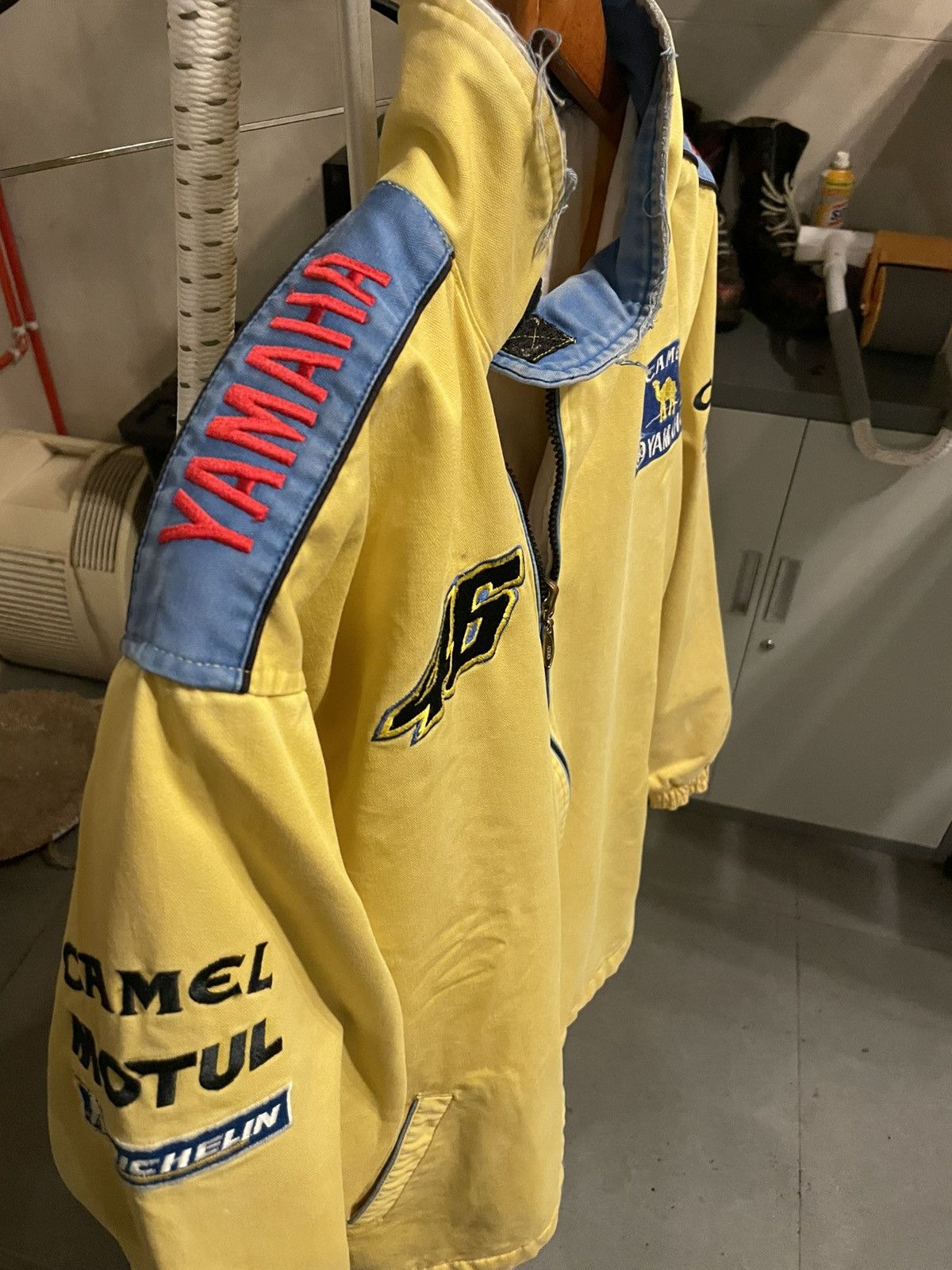 Camel × Vintage × Yamaha Vintage YAMAHA CAMEL rossi 46 racing jacket size L Size US L / EU 52-54 / 3 - 8 Thumbnail