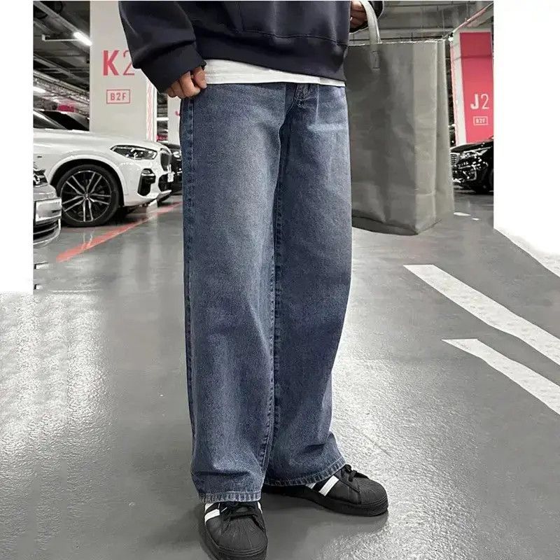 Japanese Brand Blue Casual Baggy Denim Size US 32 / EU 48 - 5 Thumbnail