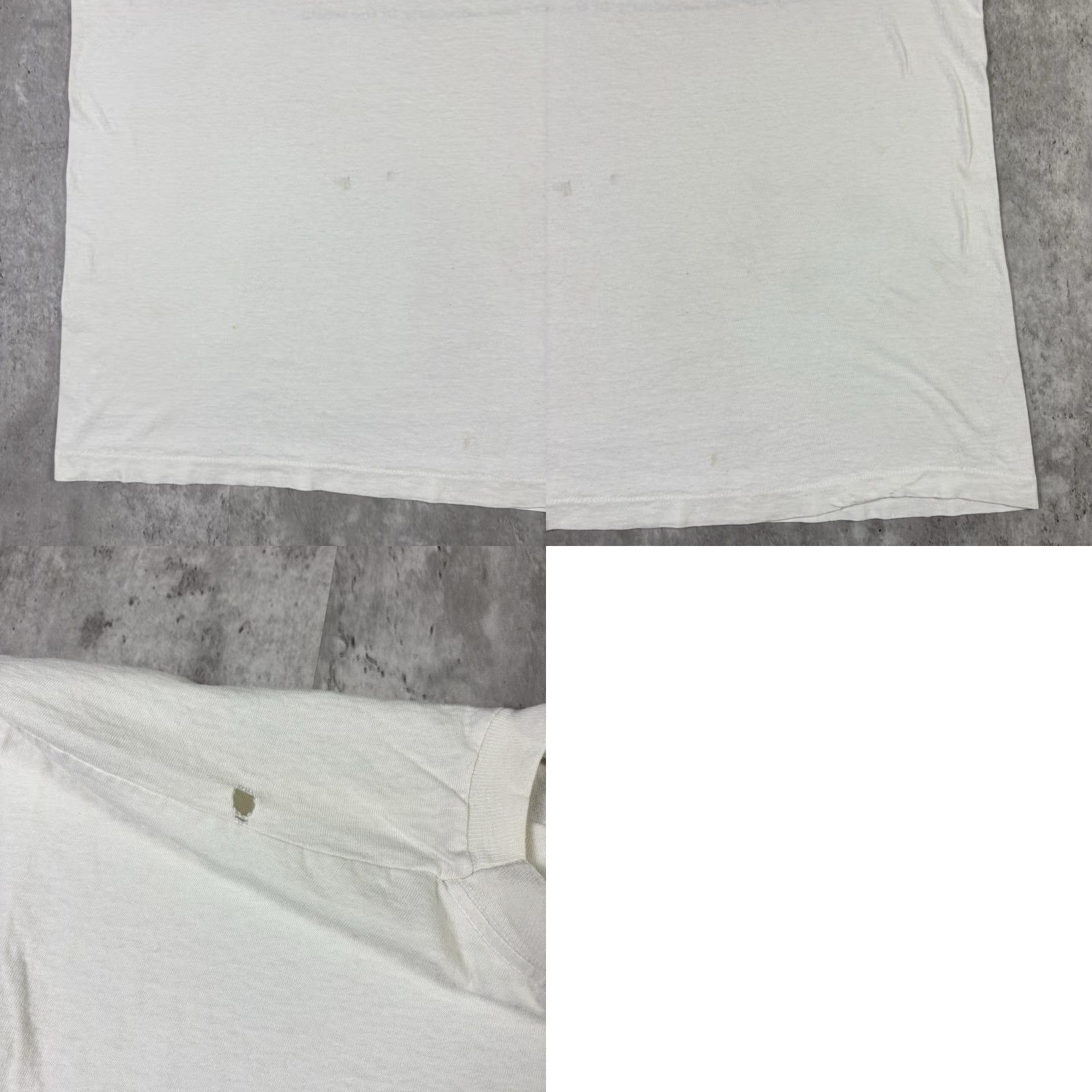 Vintage VINTAGE Exeter University T Shirt White 70s 80s USA Graphic Print Crew Neck Short Sleeve Size L Men Regular Cotton Ring Spun Size US L / EU 52-54 / 3 - 9 Thumbnail