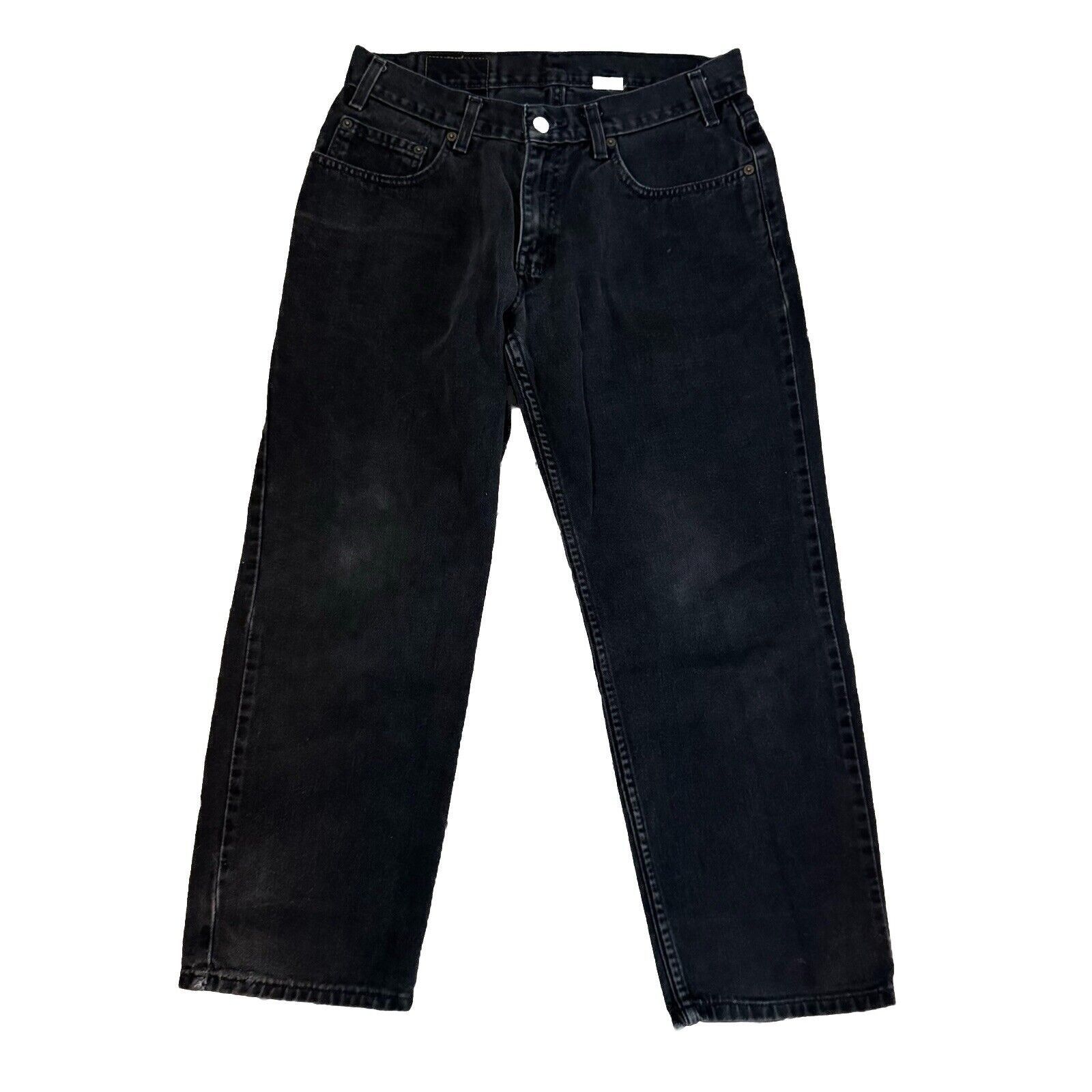Levi's Vintage 550 Levi’s Black Denim Jeans Pants Size US 32 / EU 48 - 2 Thumbnail