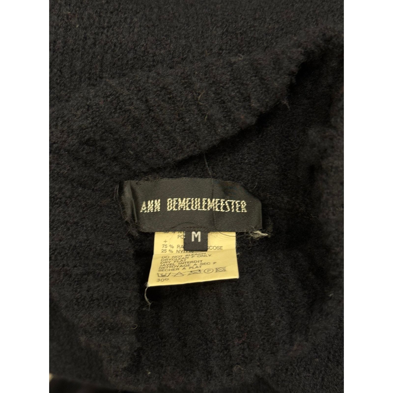 Ann Demeulemeester 1990s Ann Demeulemeester wool sweater Size M / US 6-8 / IT 42-44 - 7 Thumbnail