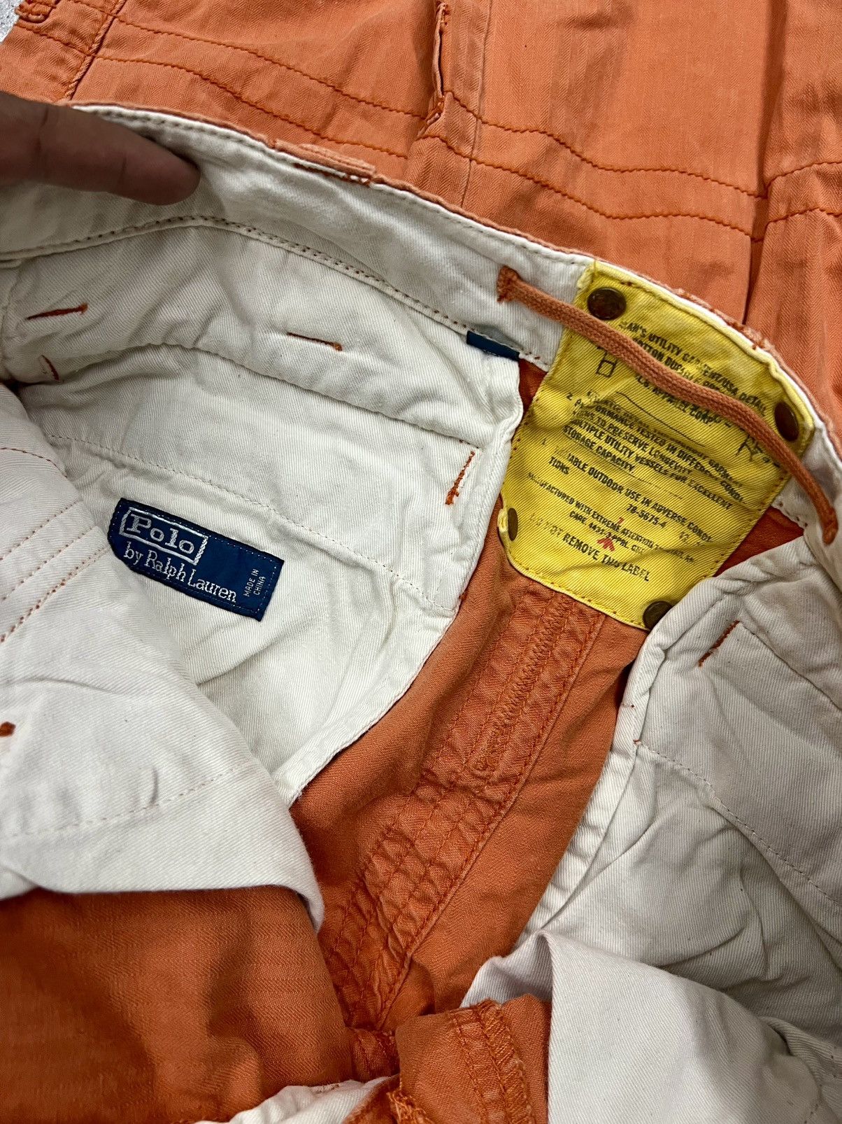 Polo Ralph Lauren Vintage Polo Ralph Lauren Military Tactical Cargo Pant Size US 34 / EU 50 - 14 Thumbnail