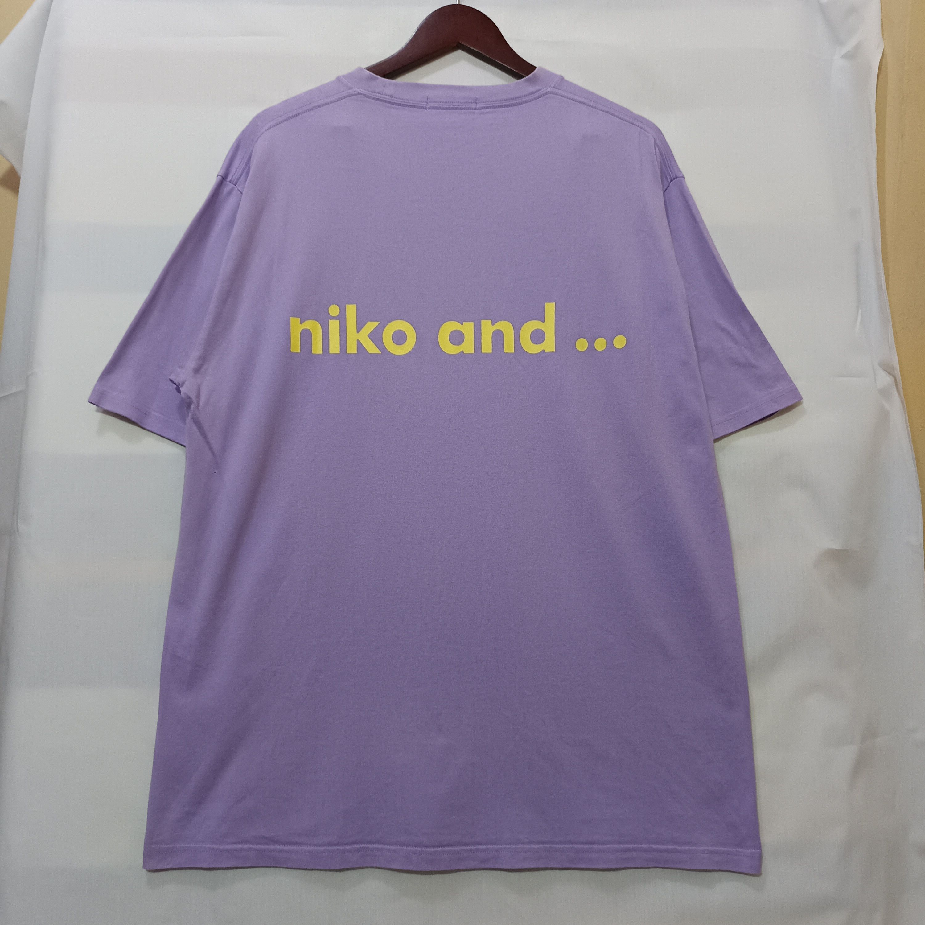 Japanese Brand NIKO AND BIG SPELL TEE Size US XL / EU 56 / 4 - 1 Thumbnail