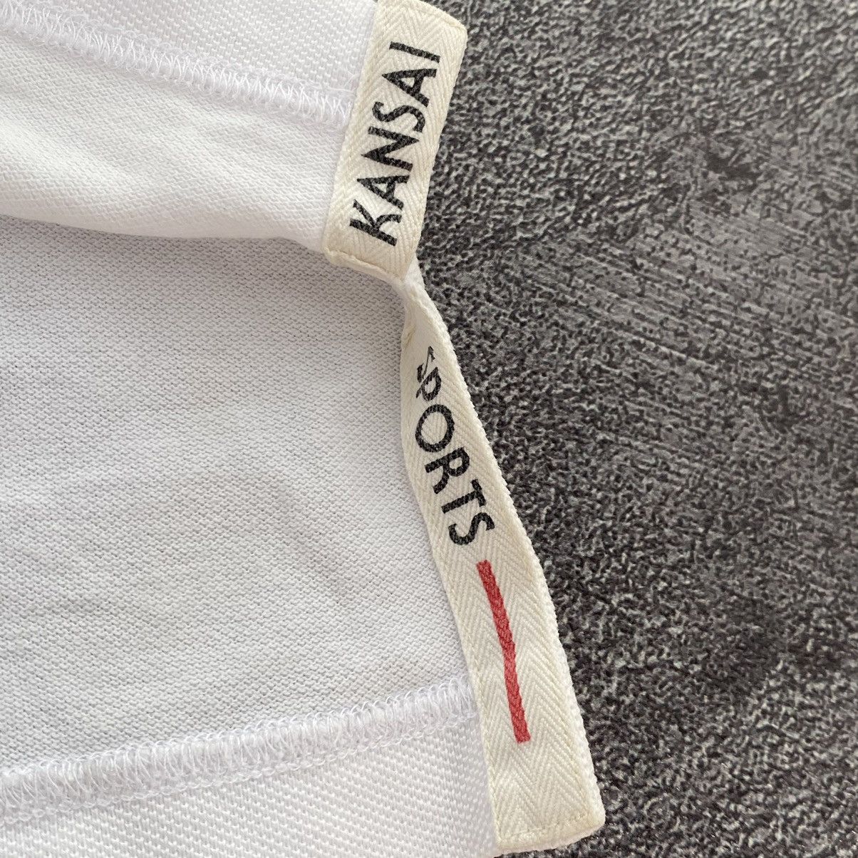 Japanese Brand × Kansai Yamamoto Vintage Kansai Yamamoto Sports Dragon Polo Shirt Size US L / EU 52-54 / 3 - 3 Thumbnail