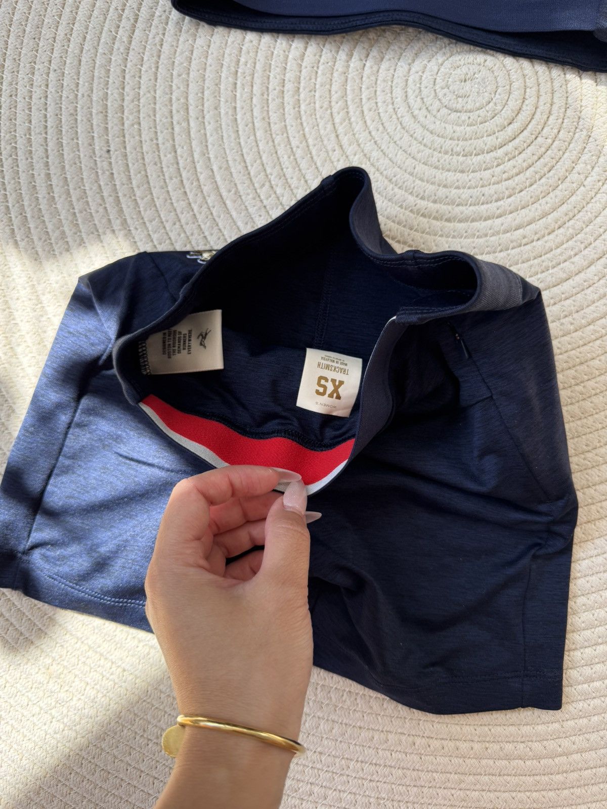 Tracksmith New England Tracksmith Session Bra & session short set size XS in Navy Size 24" / US 00 / IT 34 - 3 Thumbnail