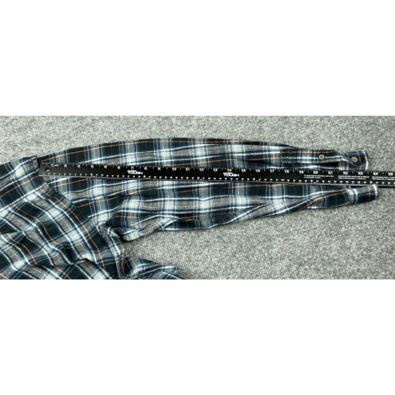 Carbon2Cobalt VINTAGE Carbon2Cobalt Shirt Plaid Flannel Shirt Adult Large Blue Lightweight Grunge Workwear 90s Mens Size US L / EU 52-54 / 3 - 6 Thumbnail