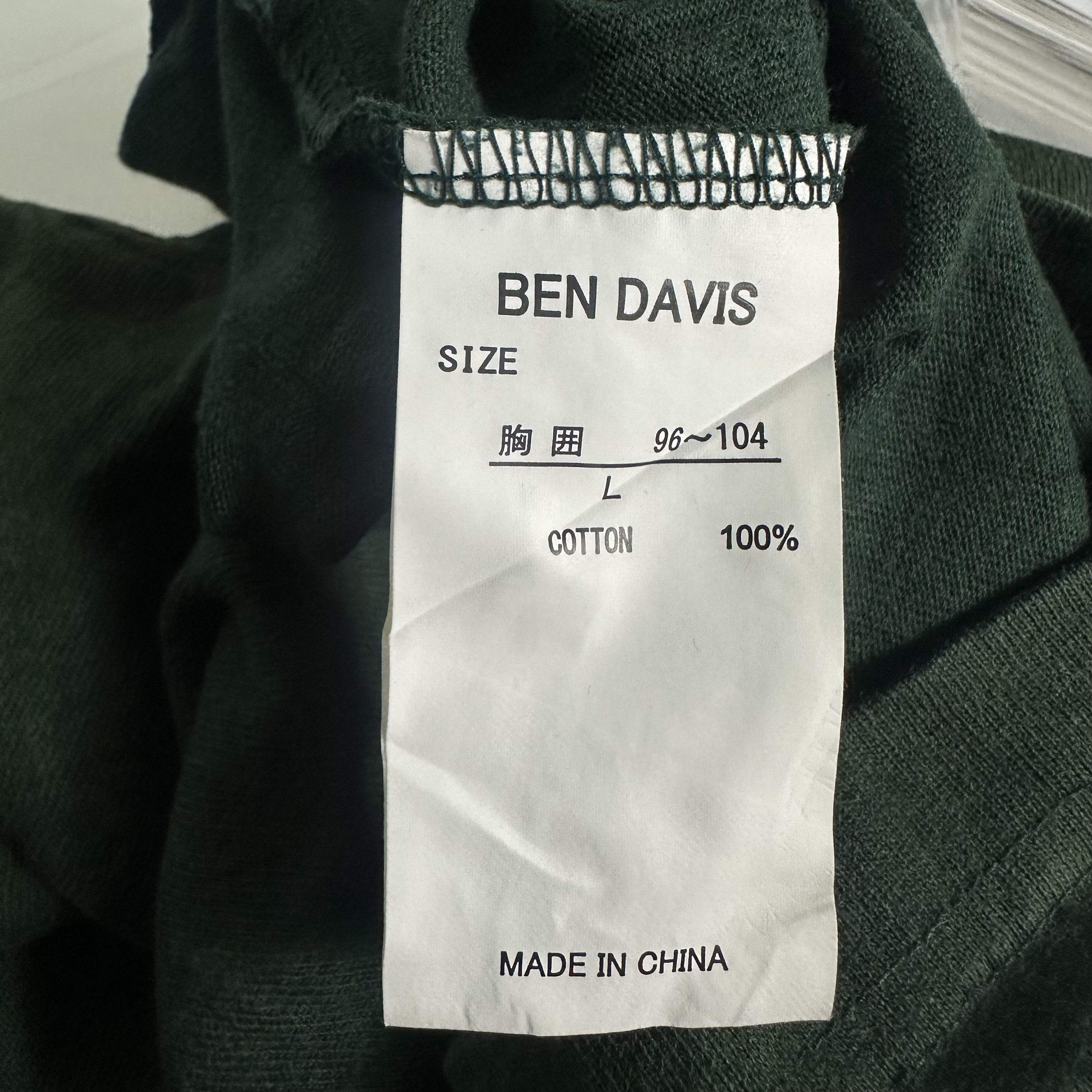 Ben Davis 🔥RARE🔥Vintage Ben Davis USA Flag Spellout T-shirt Size US M / EU 48-50 / 2 - 6 Thumbnail