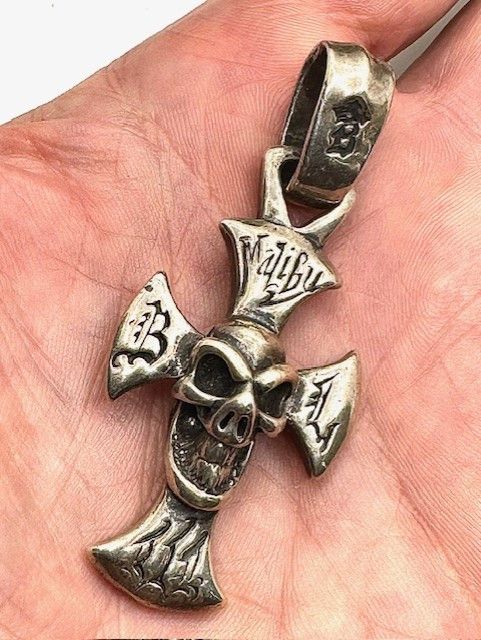 Bill Wall Leather BWL BILL WALL LEATHER SKULL CROSS MALIBU Size ONE SIZE - 2 Thumbnail