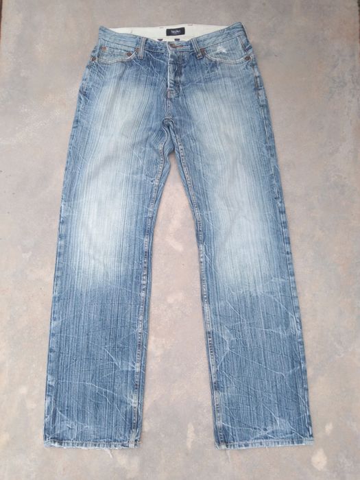 Vintage Vintage Mossimo Straight Distressed Jeans 33x34 | Grailed