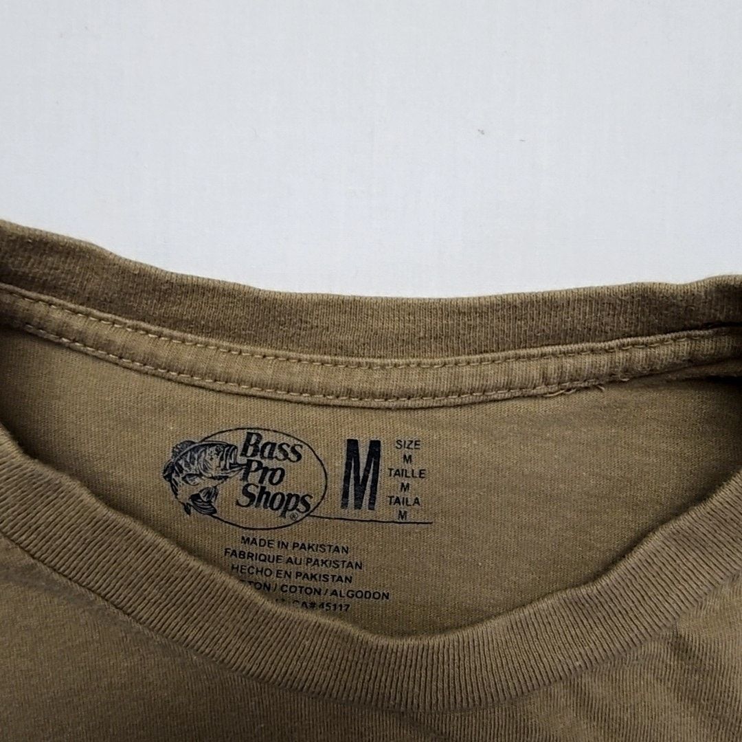 Bass Pro Shops Bass Pro Shops Graphic Tee Deer Humor Brown Outdoor Shirt M Size US M / EU 48-50 / 2 - 6 Thumbnail