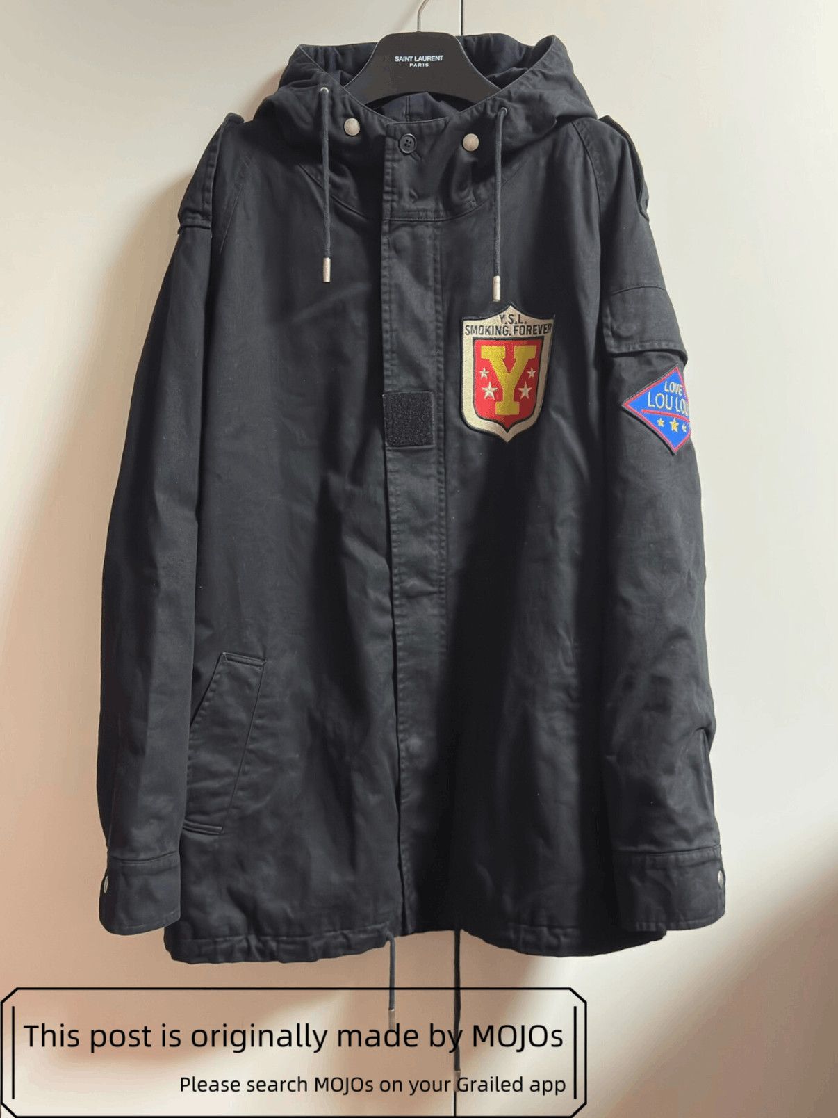 Saint Laurent Paris 16SS Hooded Baja Sunset Cardigan sz S | Grailed