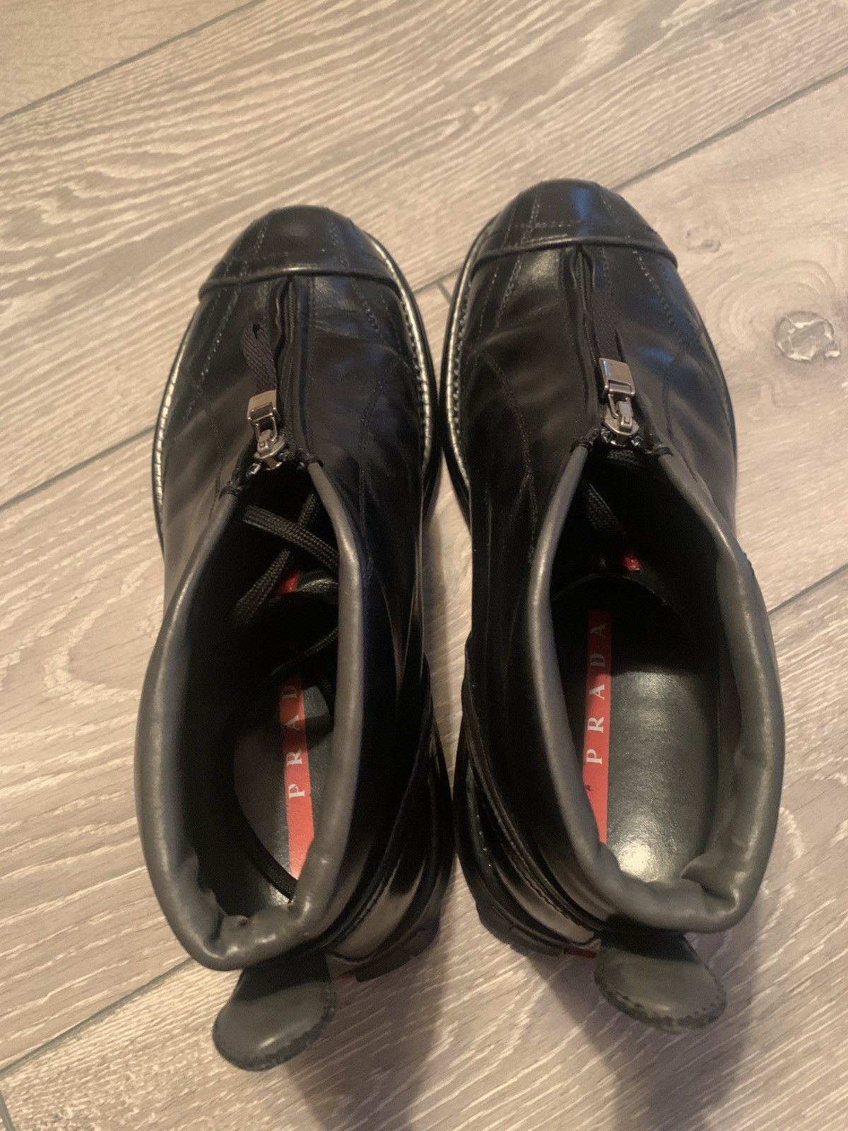 Prada × Vintage PRADA BOOTS Size US 6.5 / EU 39-40 - 9 Thumbnail