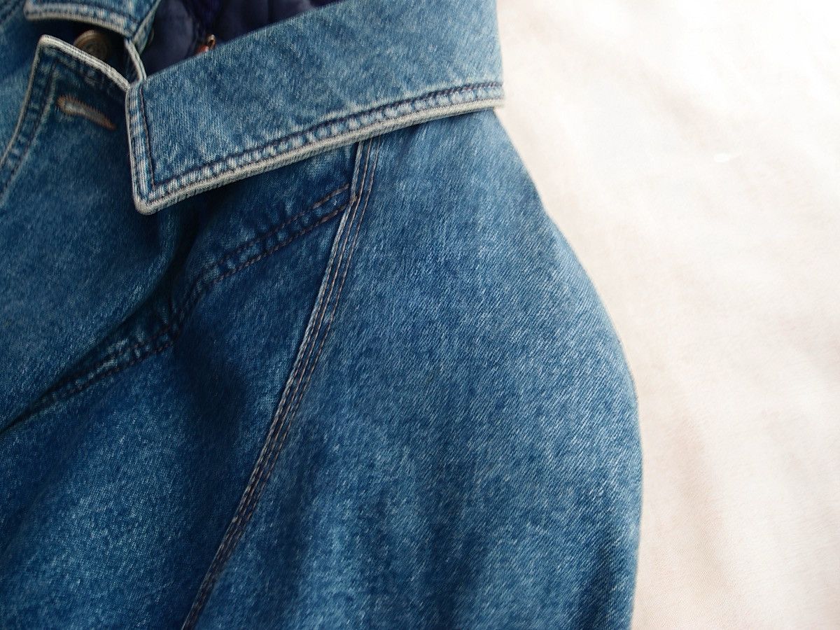 Byblos BYBLOS Denim Bomber Jacket 46 Made in Italy Size US S / EU 44-46 / 1 - 9 Thumbnail