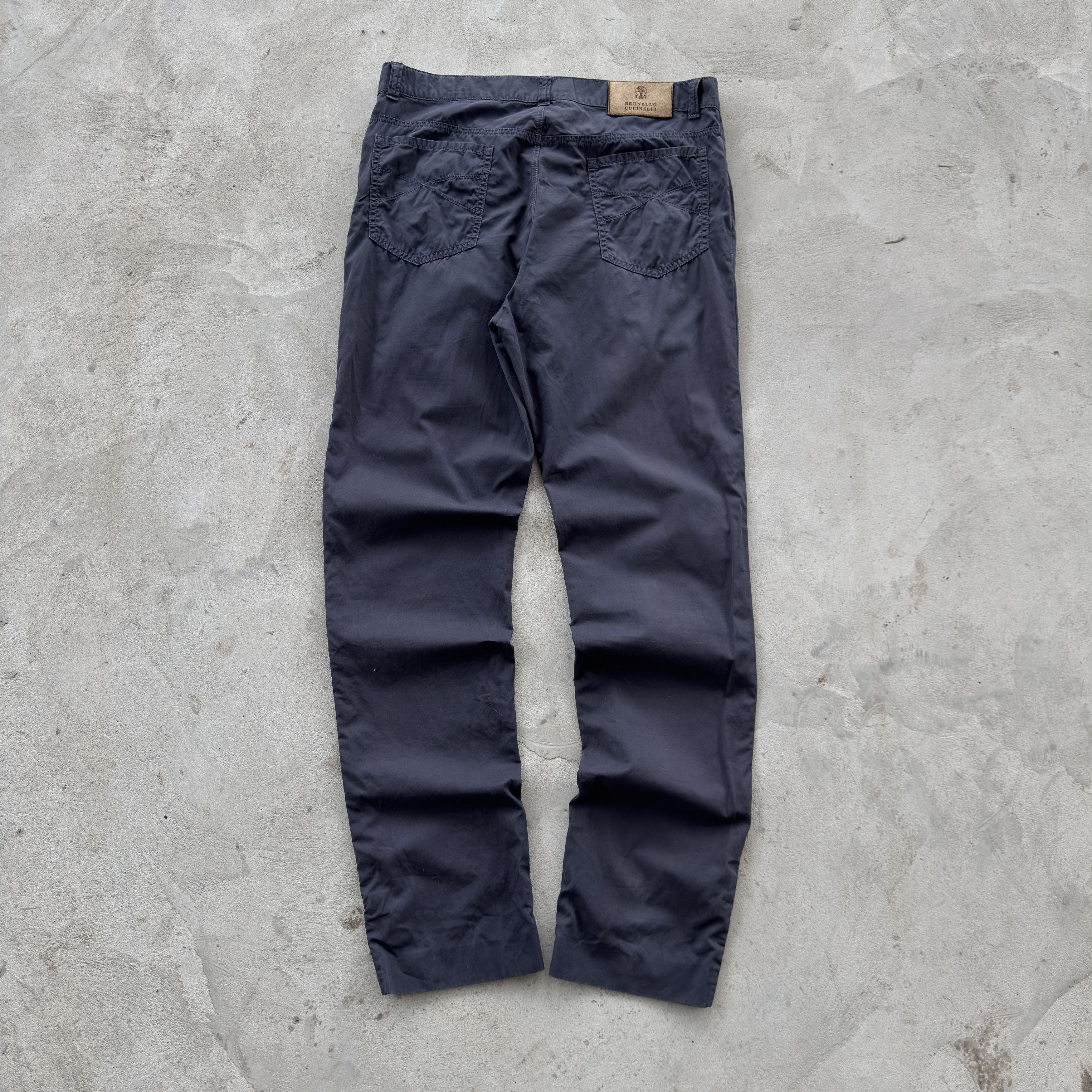 Brunello Cucinelli Vintage Brunello Cucinelli Cotton Chino Pants Trousers Size US 36 / EU 52 - 1 Thumbnail