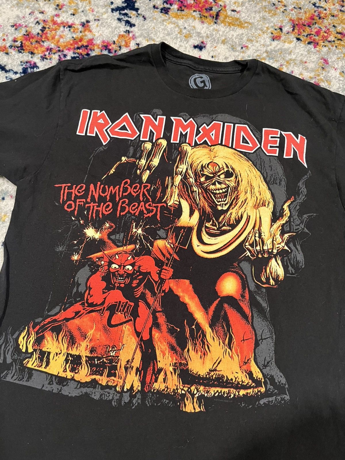 Vintage Iron Maiden Shirt Large Size US L / EU 52-54 / 3 - 1 Thumbnail