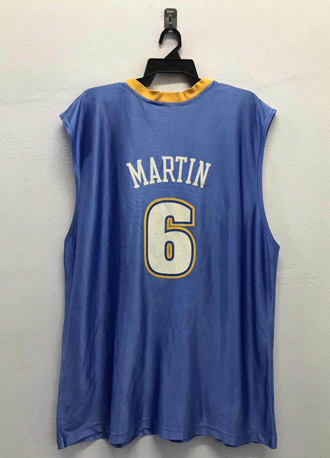NBA × Vintage Vintage NBA Denver Martin 6 Sleeveless Jerseys Size US XXL / EU 58 / 5 - 2 Thumbnail