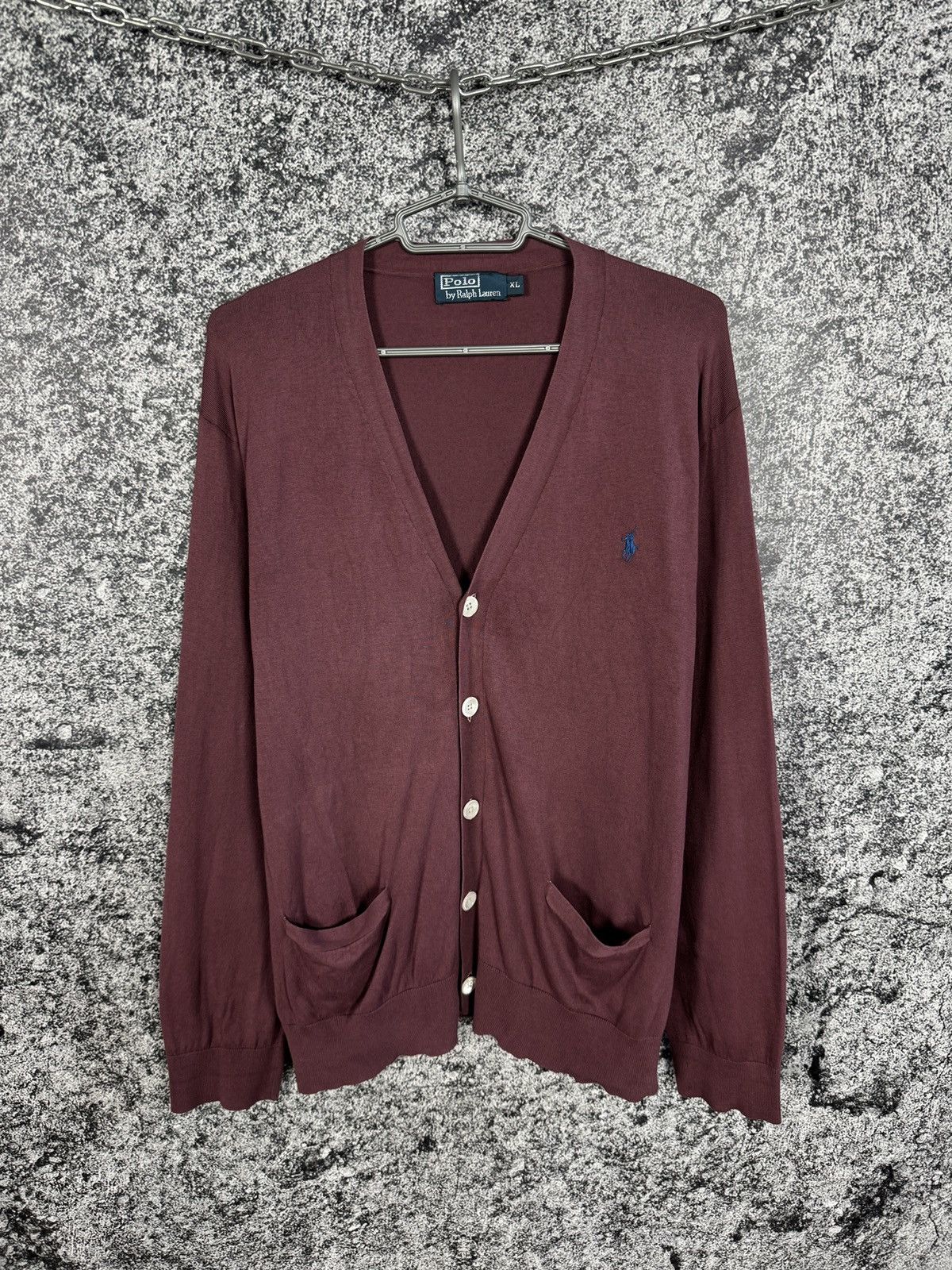 Polo Ralph Lauren Polo Ralph Lauren Cardigan Vintage Button Up Pullover Sz XL Size US XL / EU 56 / 4 - 1 Thumbnail