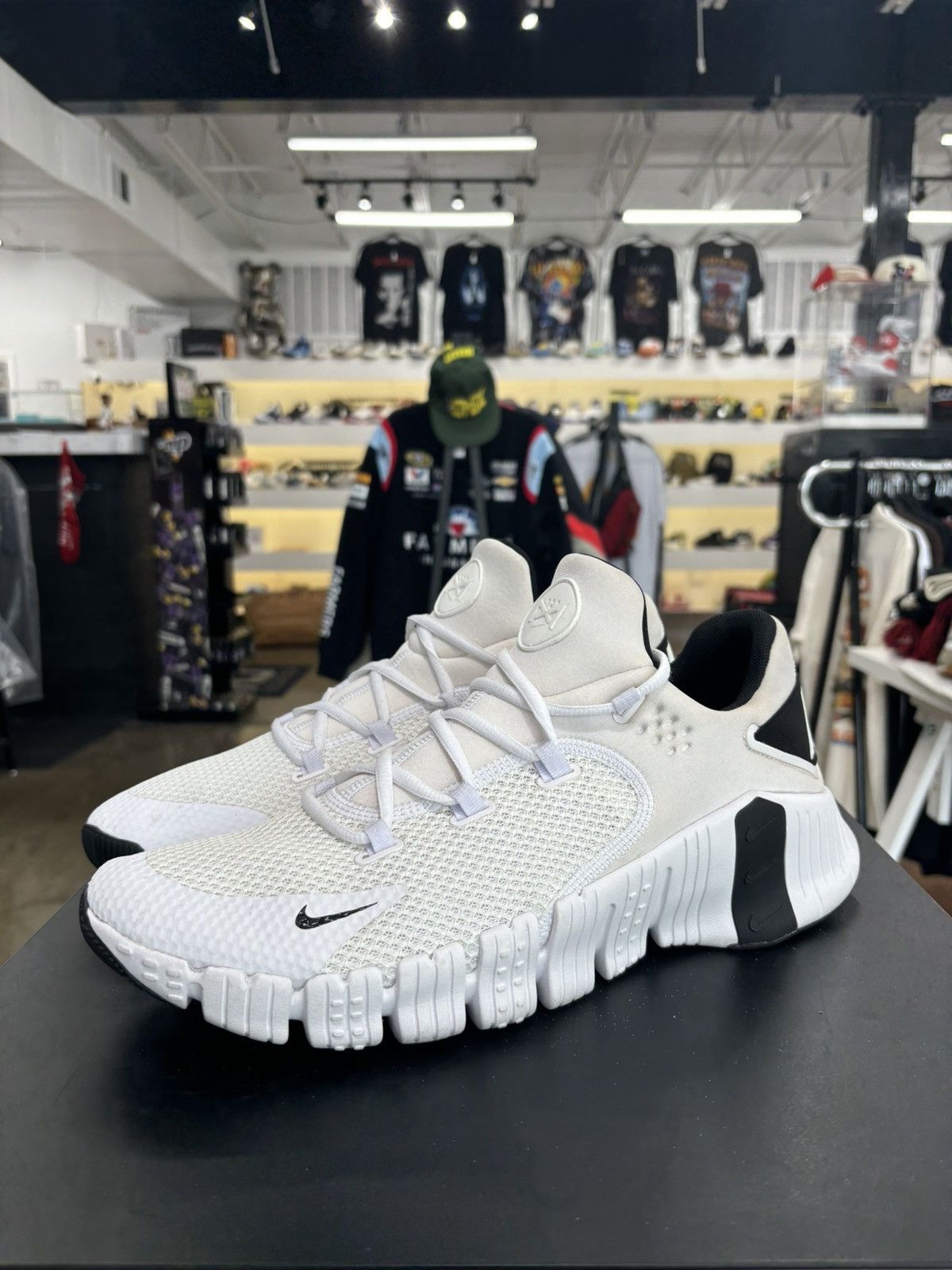 Nike Free Metcon 4 White Black Sz. 14