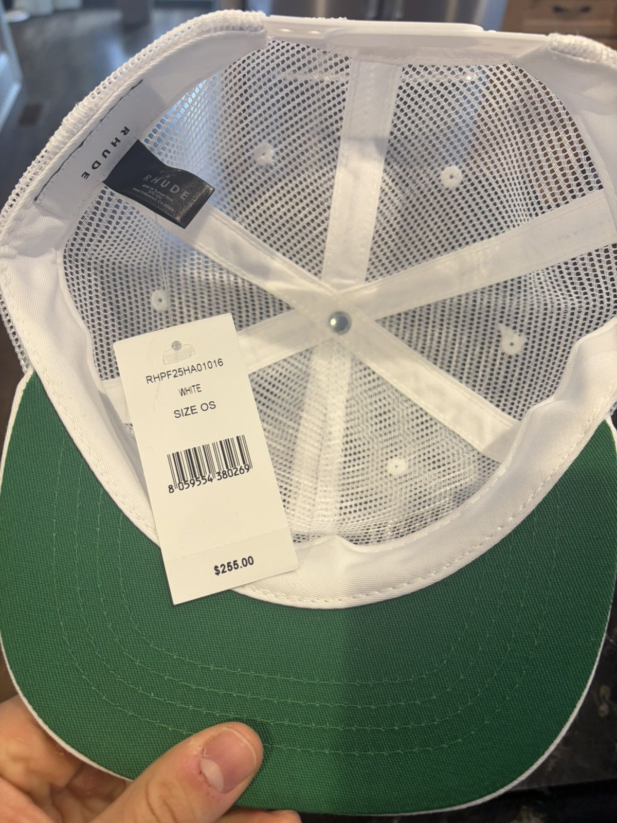 Rhude Rhude Mesh Trucker New with tags Size ONE SIZE - 2 Thumbnail