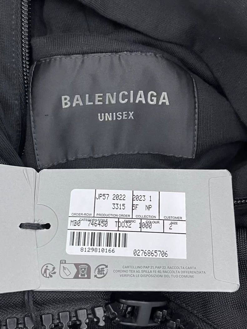 Balenciaga Balenciaga Solid Letter Pocket Long Sleeve Regular Jacket Size US M / EU 48-50 / 2 - 4 Thumbnail