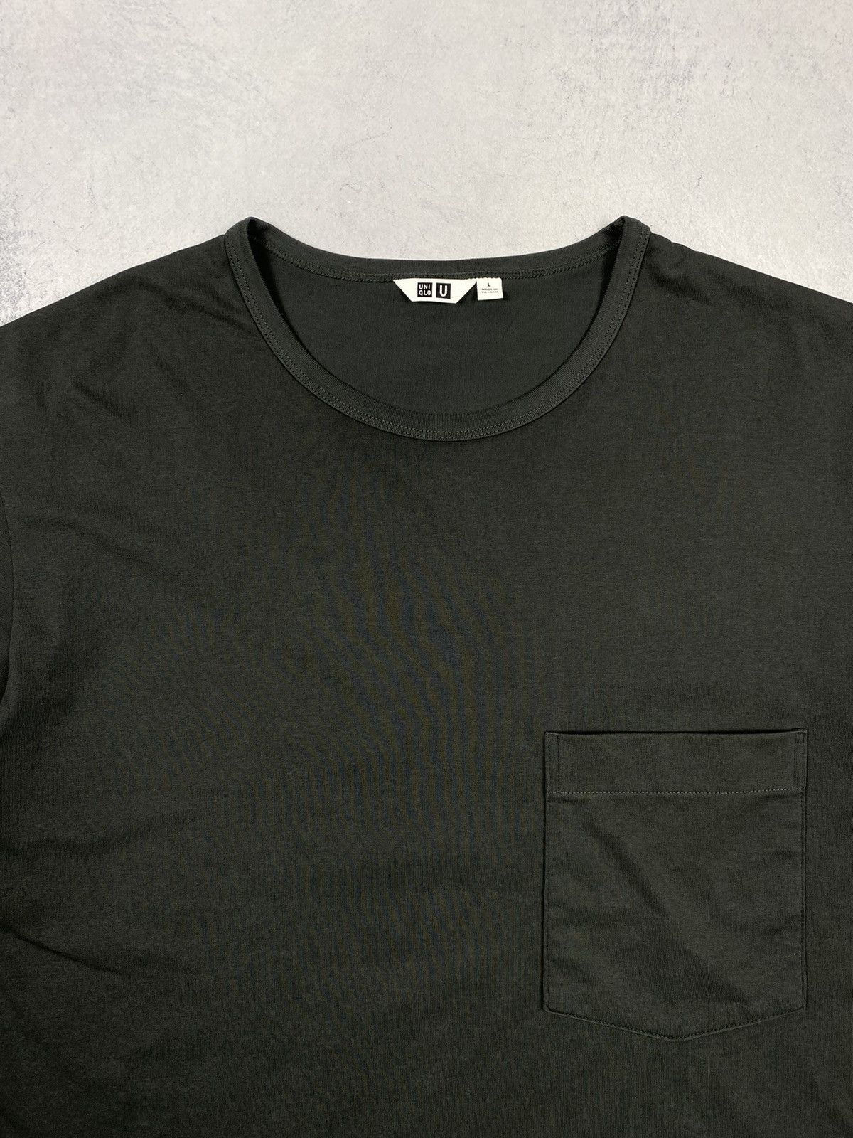 Japanese Brand × Uniqlo Uniqlo AIRism Basic Cotton Oversized T Shirt Half-Sleeve Size US L / EU 52-54 / 3 - 5 Thumbnail