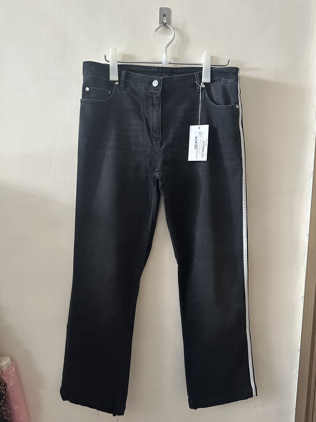 Peter Do Peter Do FW22 black slim jeans Size US 33 - 1 Thumbnail