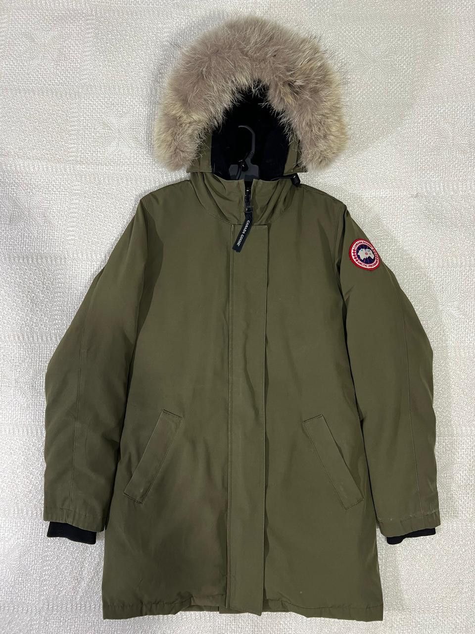 Womens Jacket Canada Goose Victoria Parka Green Canada Goose