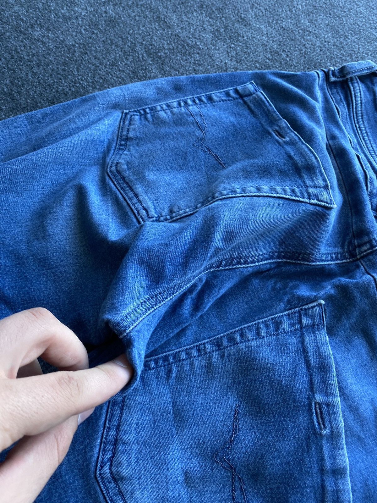 Diesel 🔥Opium Punk Gothic Diesel Blue Jeans Belther-R Slim 30 Size US 30 / EU 46 - 14 Thumbnail