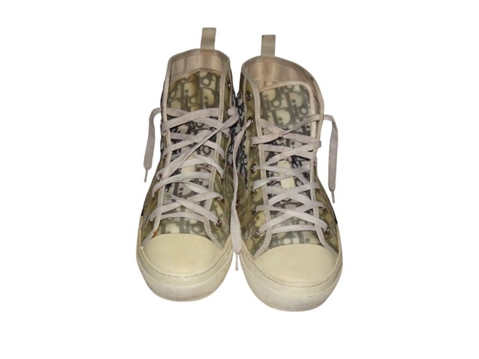 Dior DIOR OBLIQUE HIGH TOP SNEAKERS Size US 7.5 / EU 40-41 - 3 Thumbnail