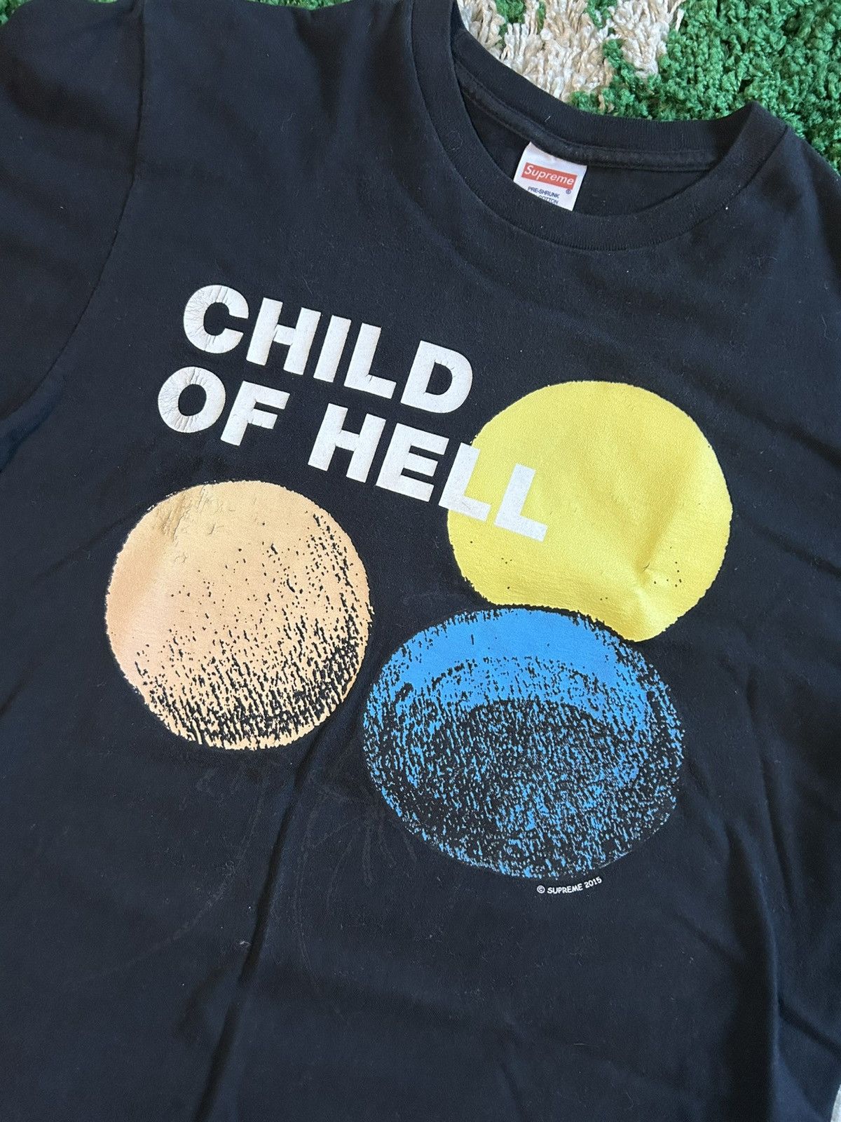 Supreme Supreme Child of Hell Black T-Shirt Size Large Preowned FW15 Size US L / EU 52-54 / 3 - 2 Thumbnail