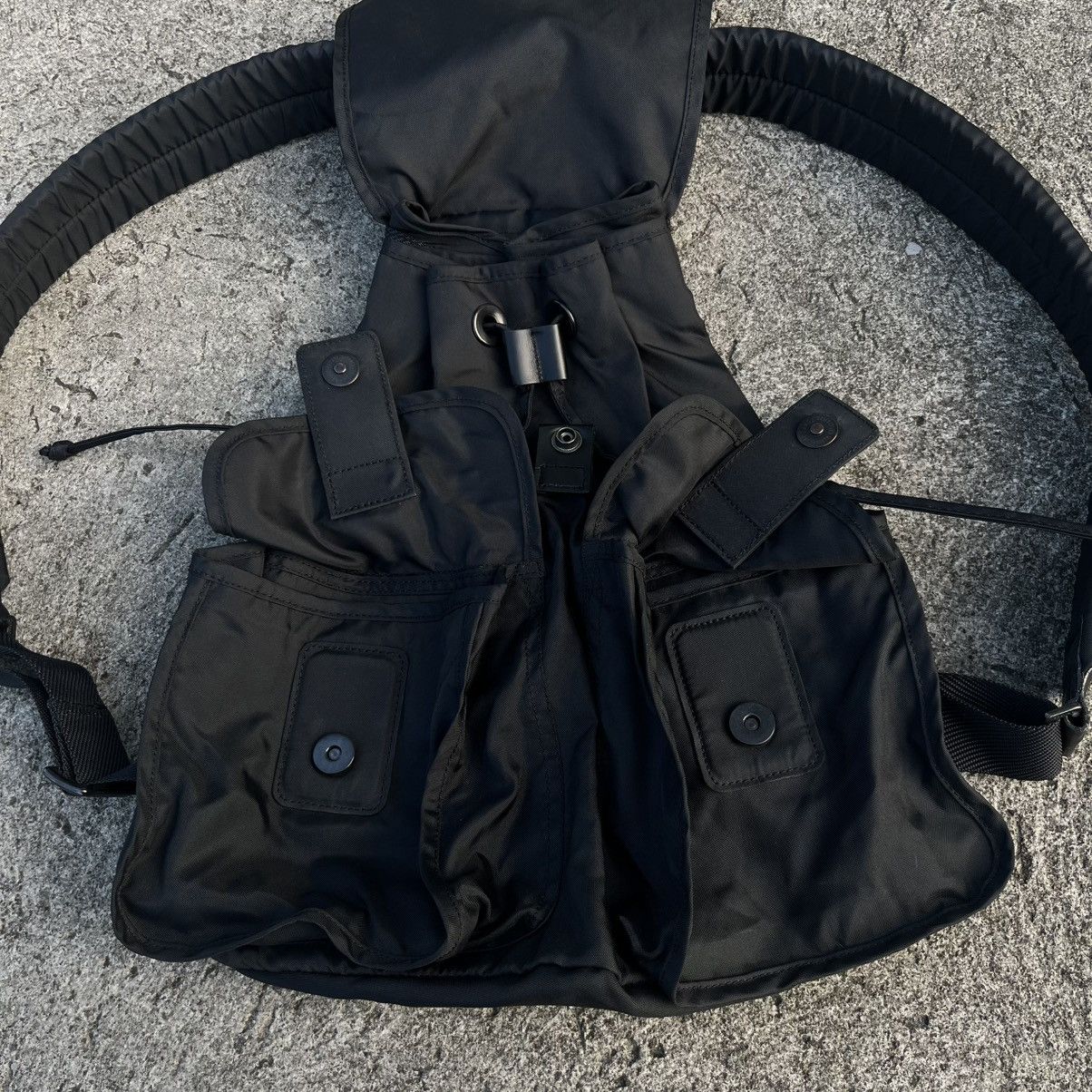 Yohji Yamamoto Yohji Yamamoto Y’Saccs + POUR HOMME Nylon Nylon Backpack Size ONE SIZE - 5 Thumbnail