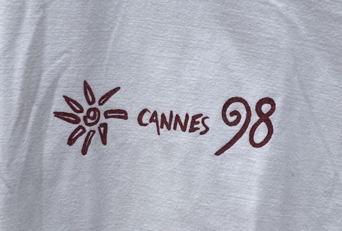 Vintage Vintage 1998 51st Cannes Film Festival Graphic T Shirt Size US L / EU 52-54 / 3 - 7 Thumbnail