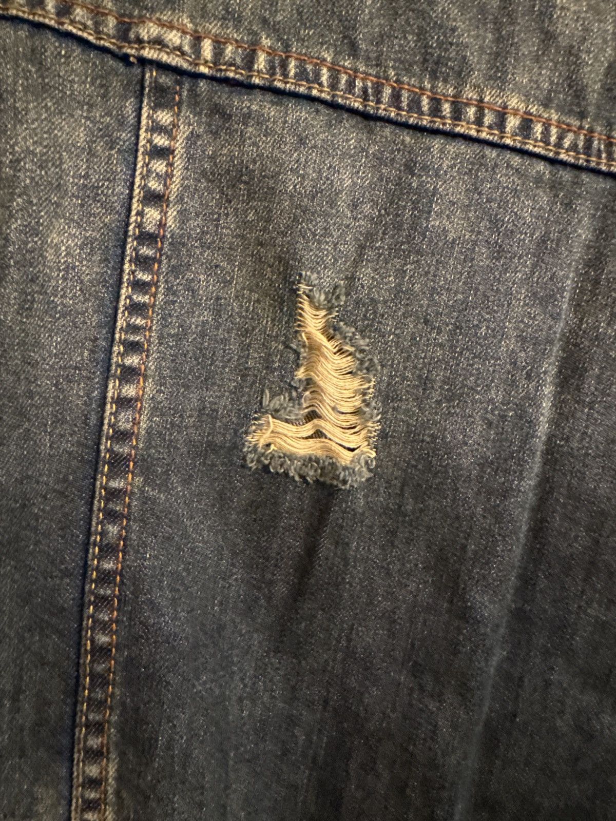 Guess Guess Distressed Denim Jacket – Classic Moto Style Size US S / EU 44-46 / 1 - 6 Thumbnail