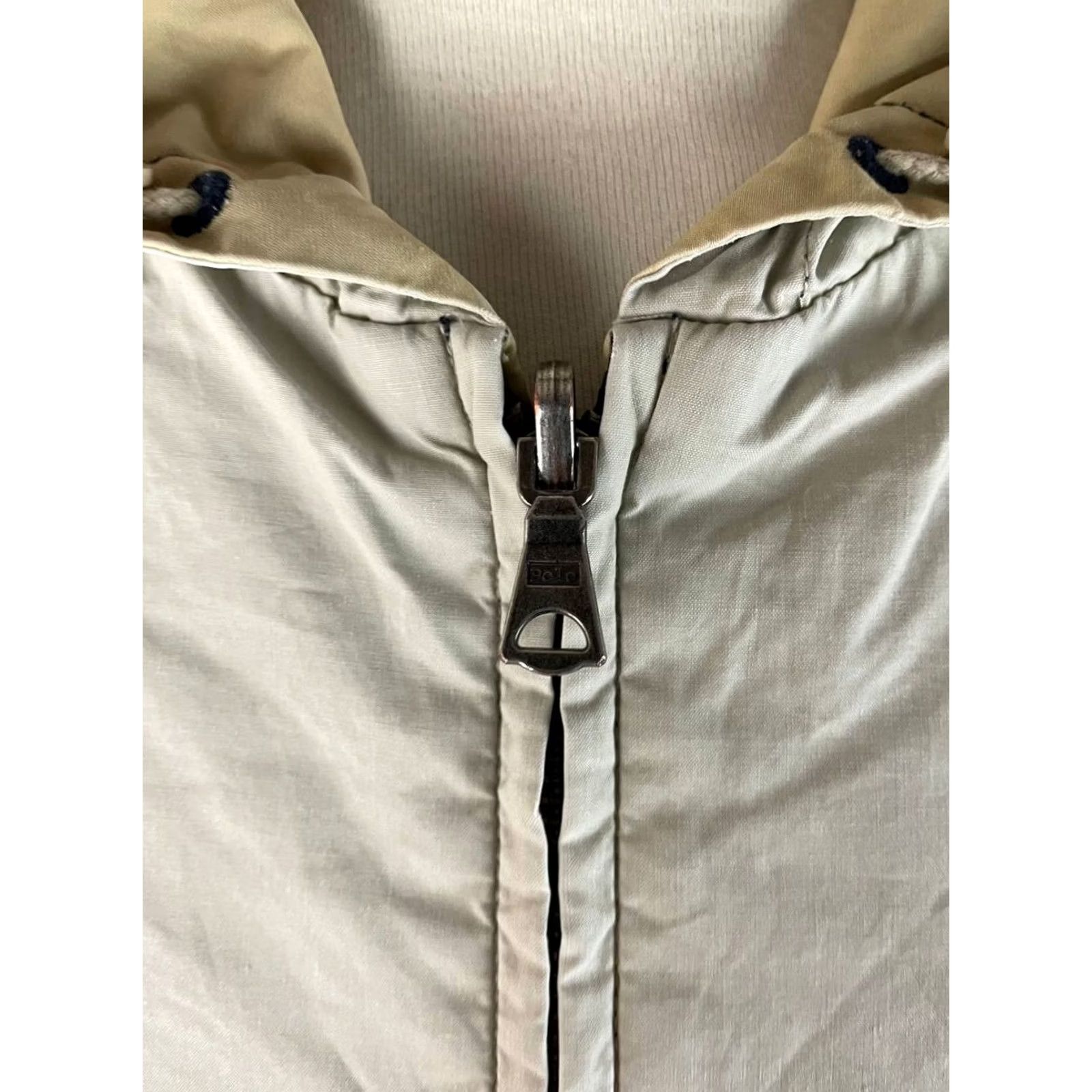 Polo Ralph Lauren Polo Ralph Lauren Mens Jacket Long Sleeve Zip Bomber Cream Cotton Full Zip Regular Fit L Mens Pork? Size US L / EU 52-54 / 3 - 5 Thumbnail