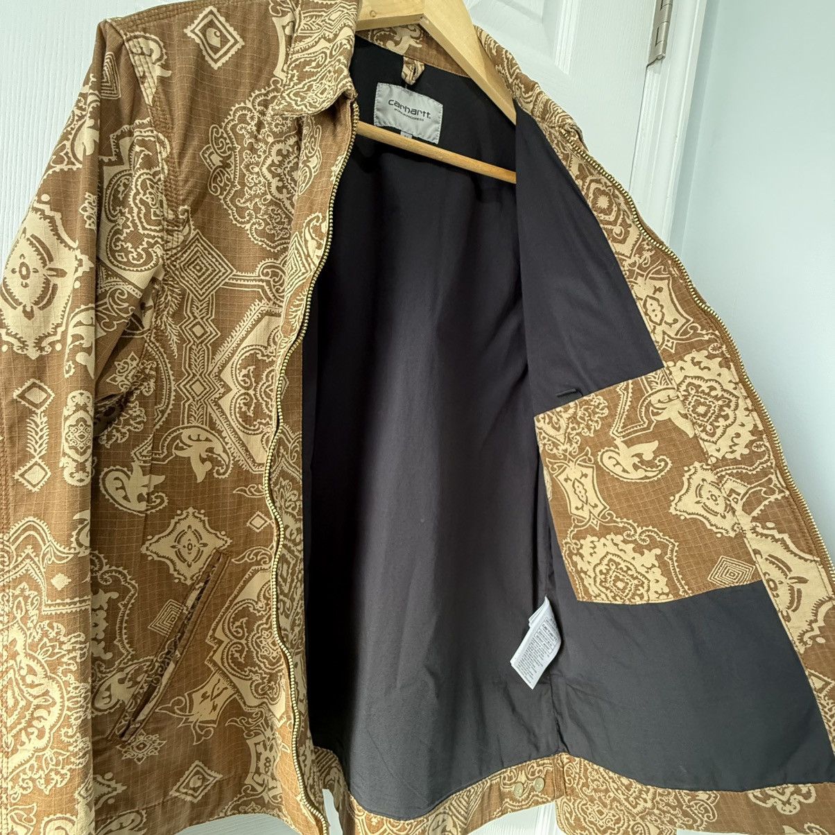 Carhartt Wip Carhartt WIP Detroit Paisley Jacket Size US M / EU 48-50 / 2 - 4 Thumbnail