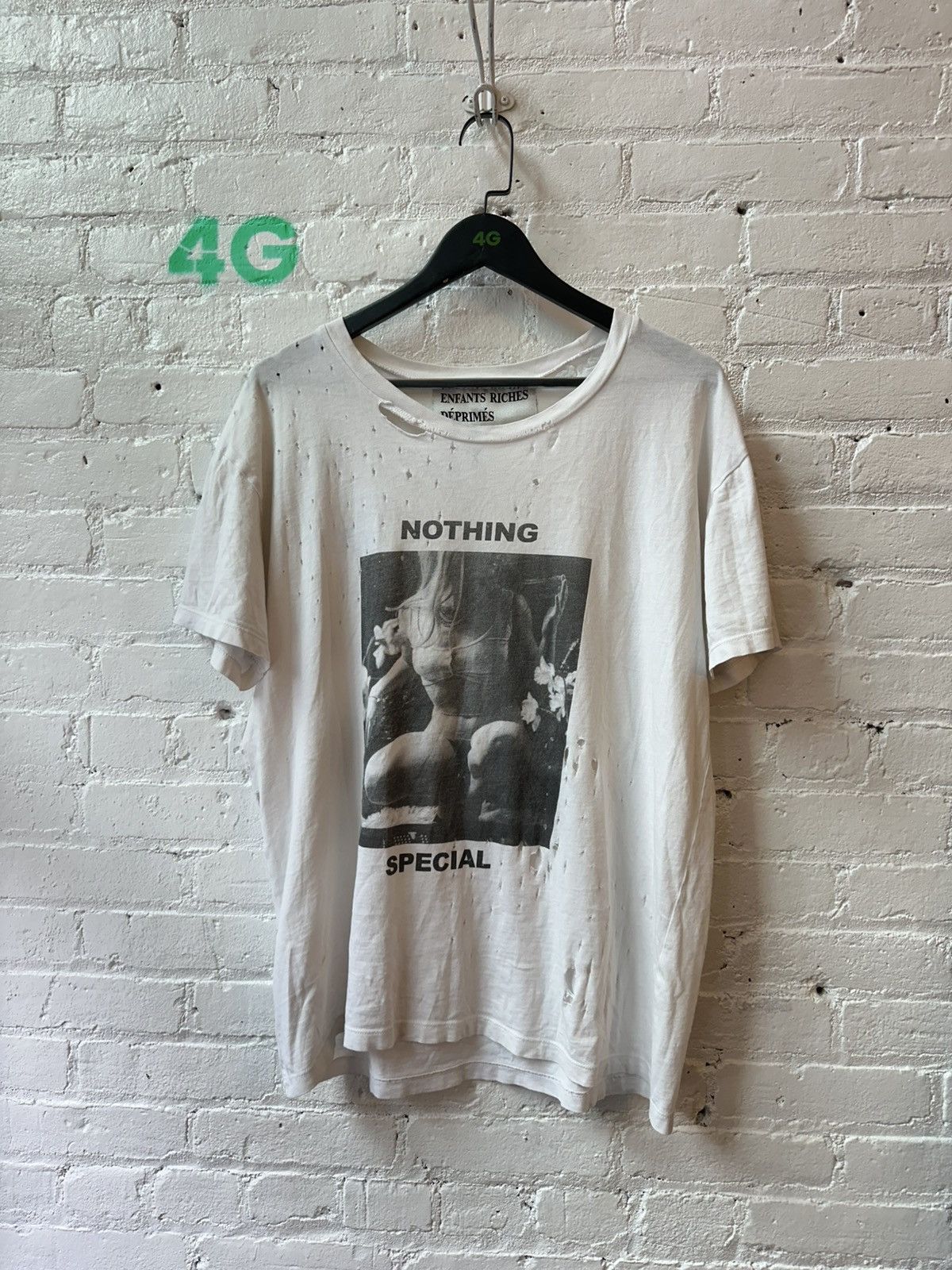 Enfants Riches Deprimes ERD NOTHING SPECIAL THRASHED T Size US L / EU 52-54 / 3 - 1 Thumbnail
