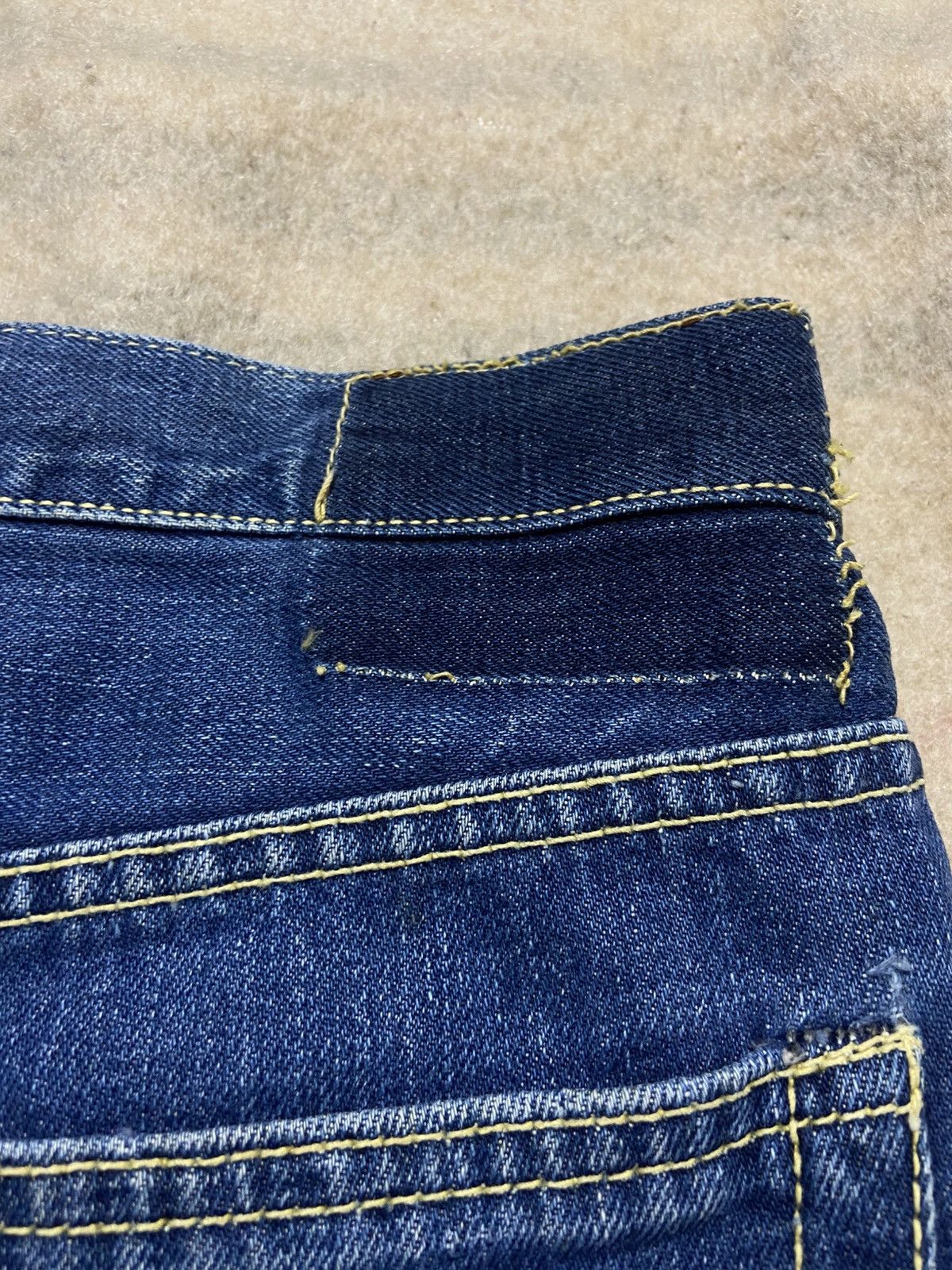 Japanese Brand Vintage 60s Big Stone Flare Jeans Size US 30 / EU 46 - 14 Thumbnail
